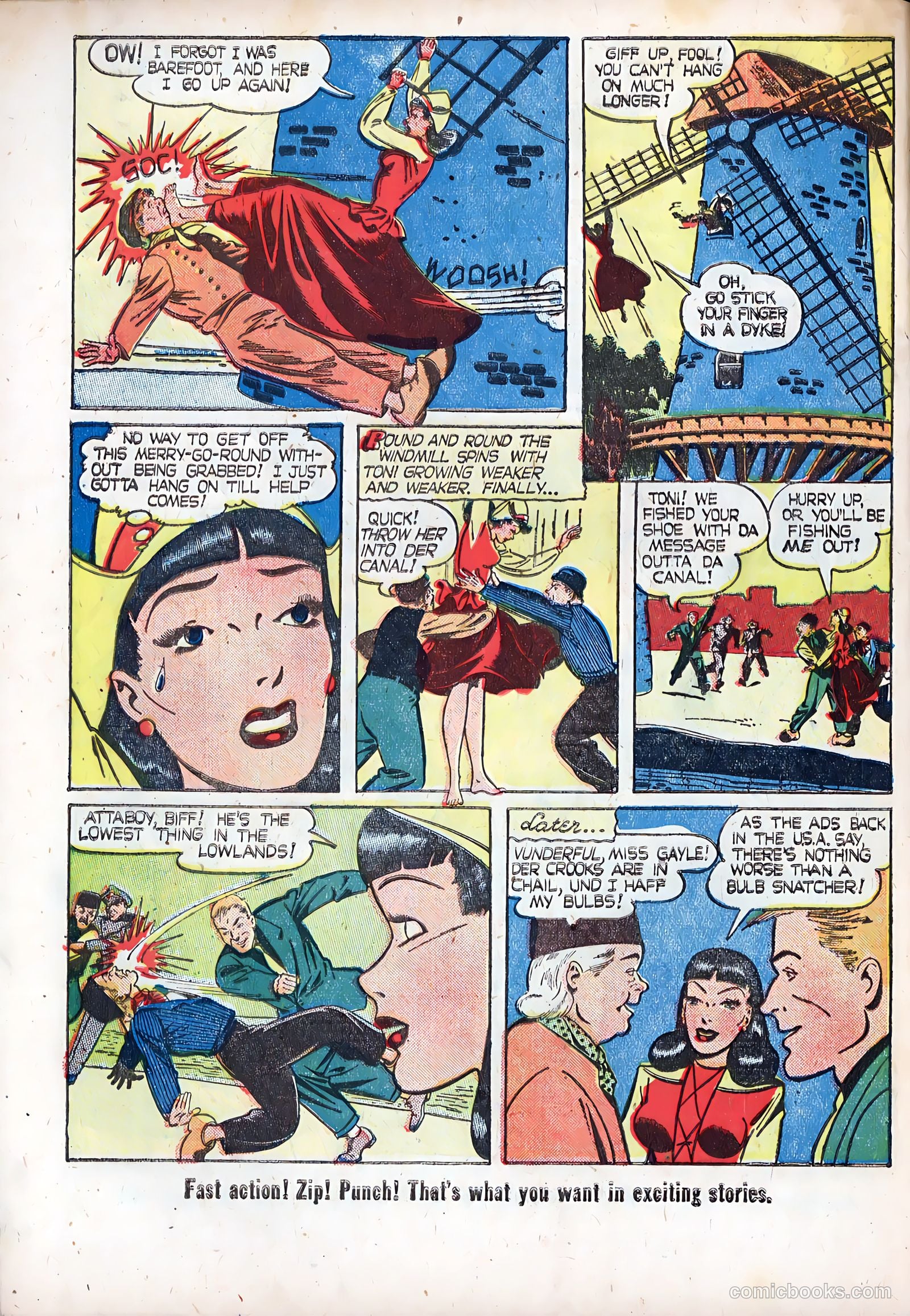 Guns Against Gangsters #5 — page 34 of 36