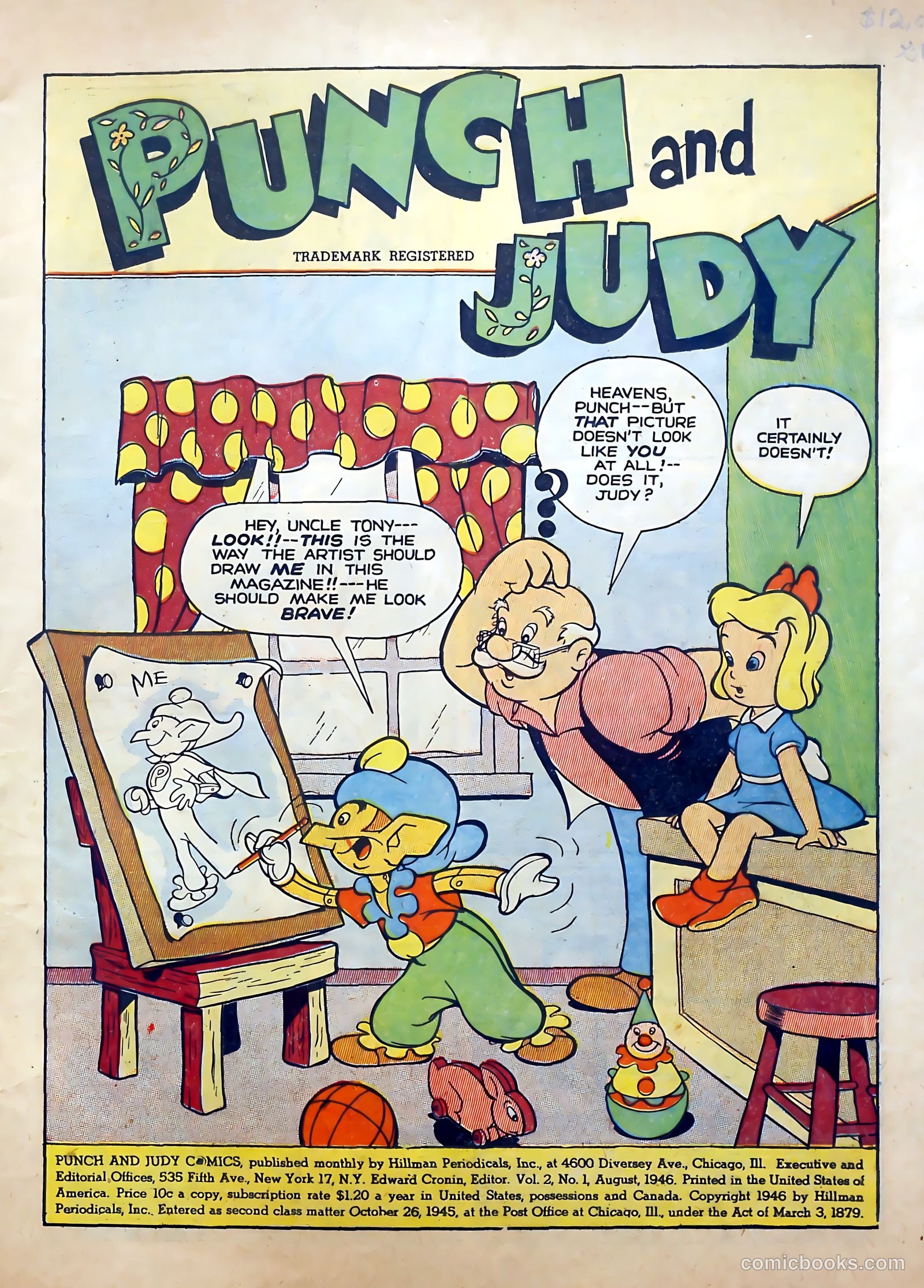 Punch and Judy v2 #1 — page 3 of 52
