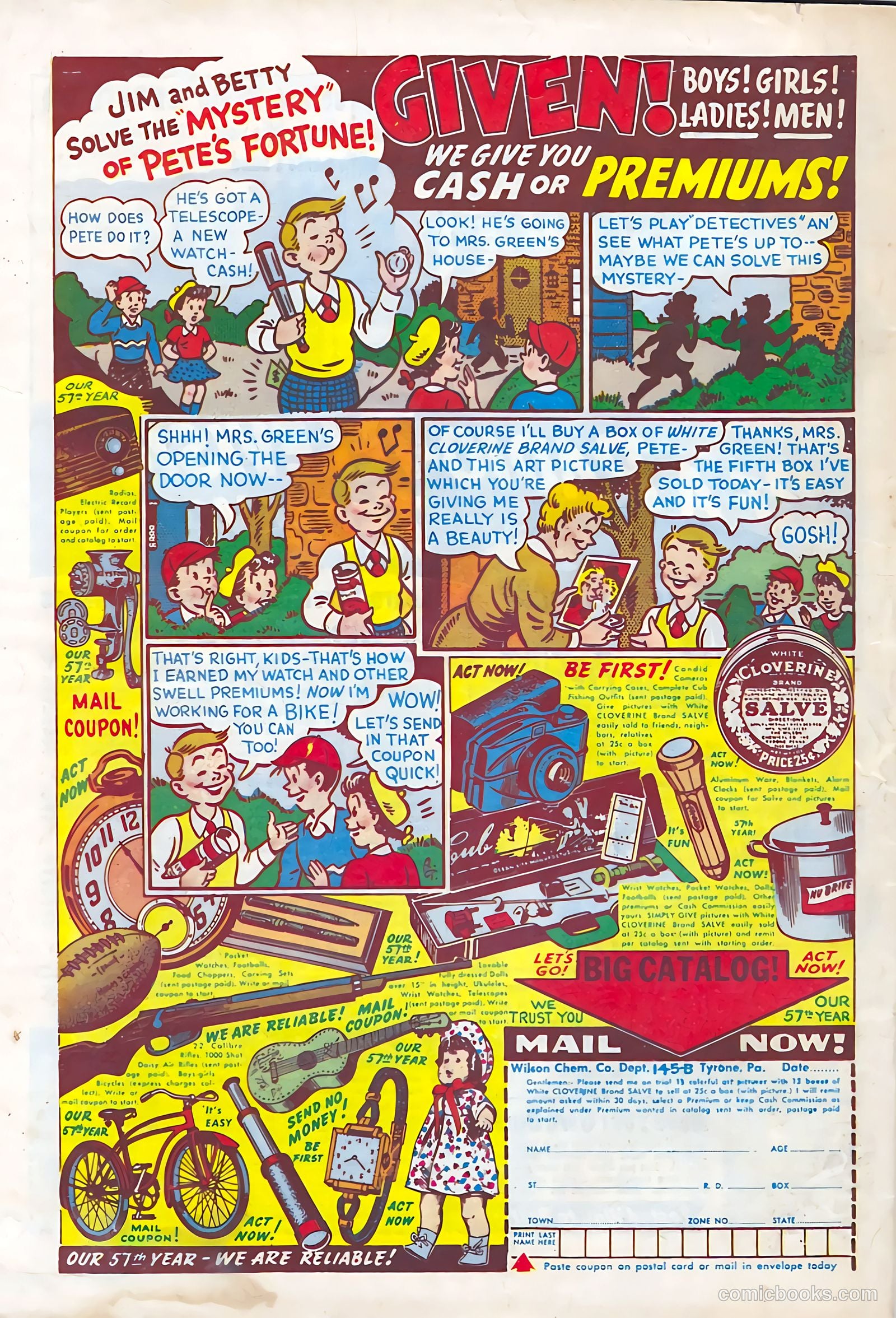 Headline Comics #51 — page 44 of 44