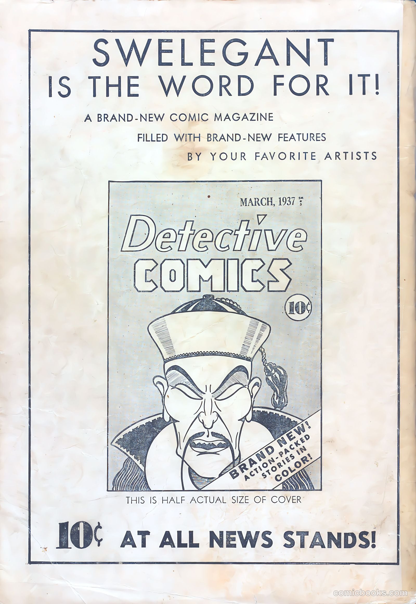 New Adventure Comics #14 — page 68 of 68