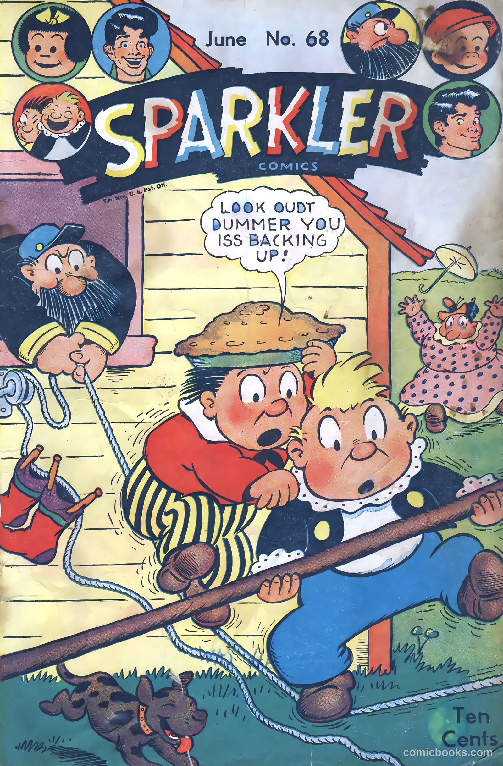 Sparkler Comics #68 — page 1 of 32
