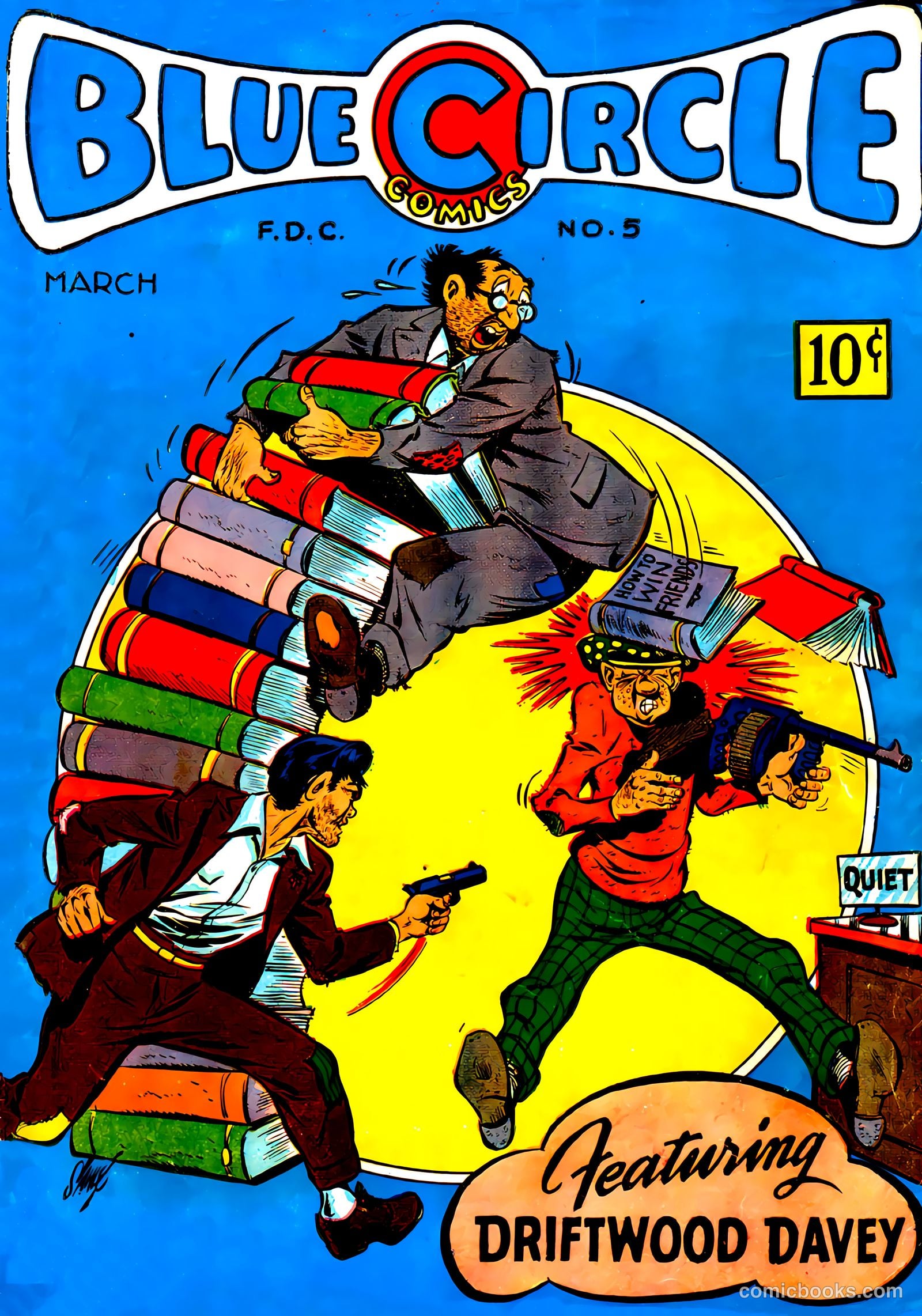 Blue Circle Comics #5 — page 1 of 52