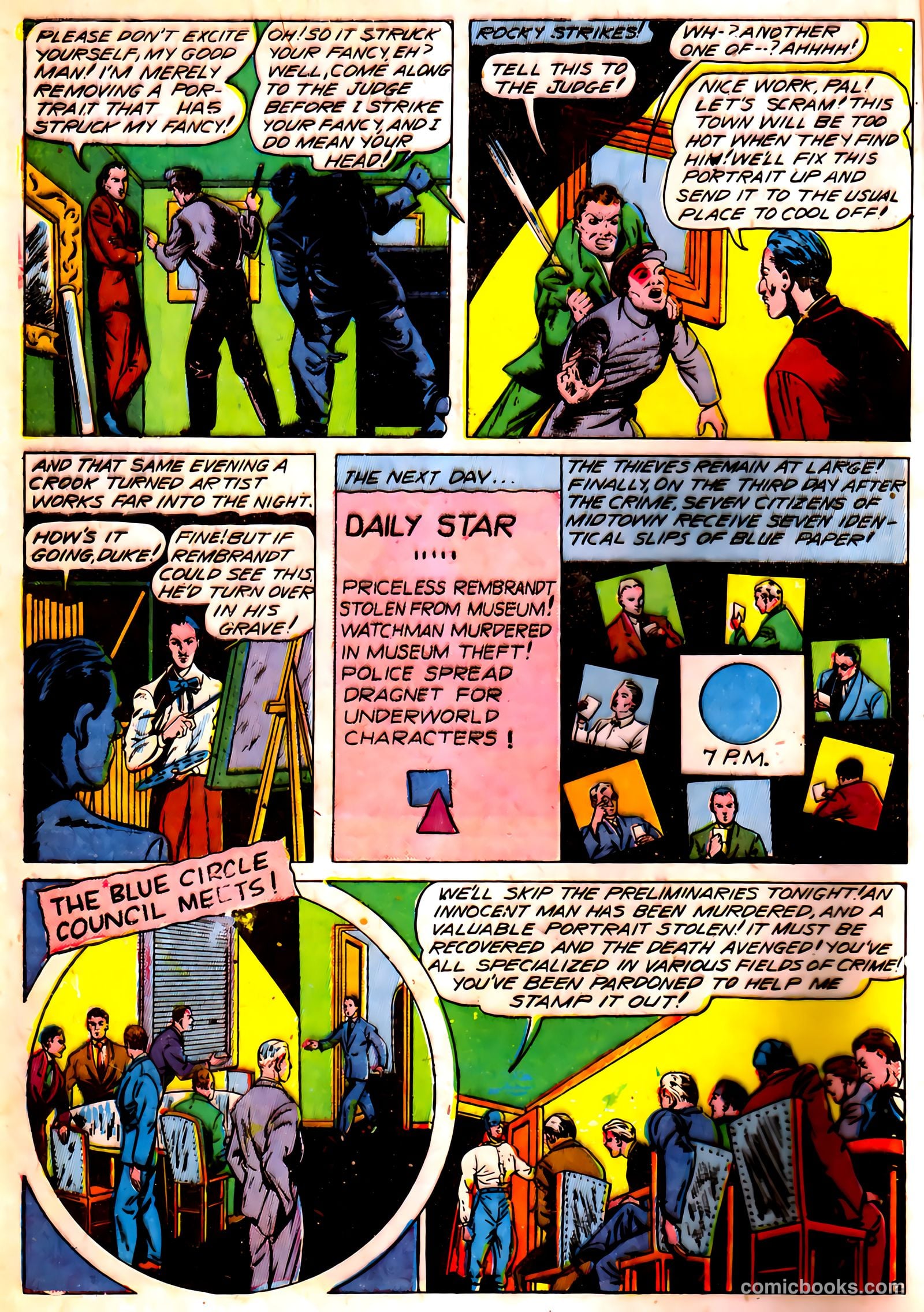 Blue Circle Comics #5 — page 4 of 52