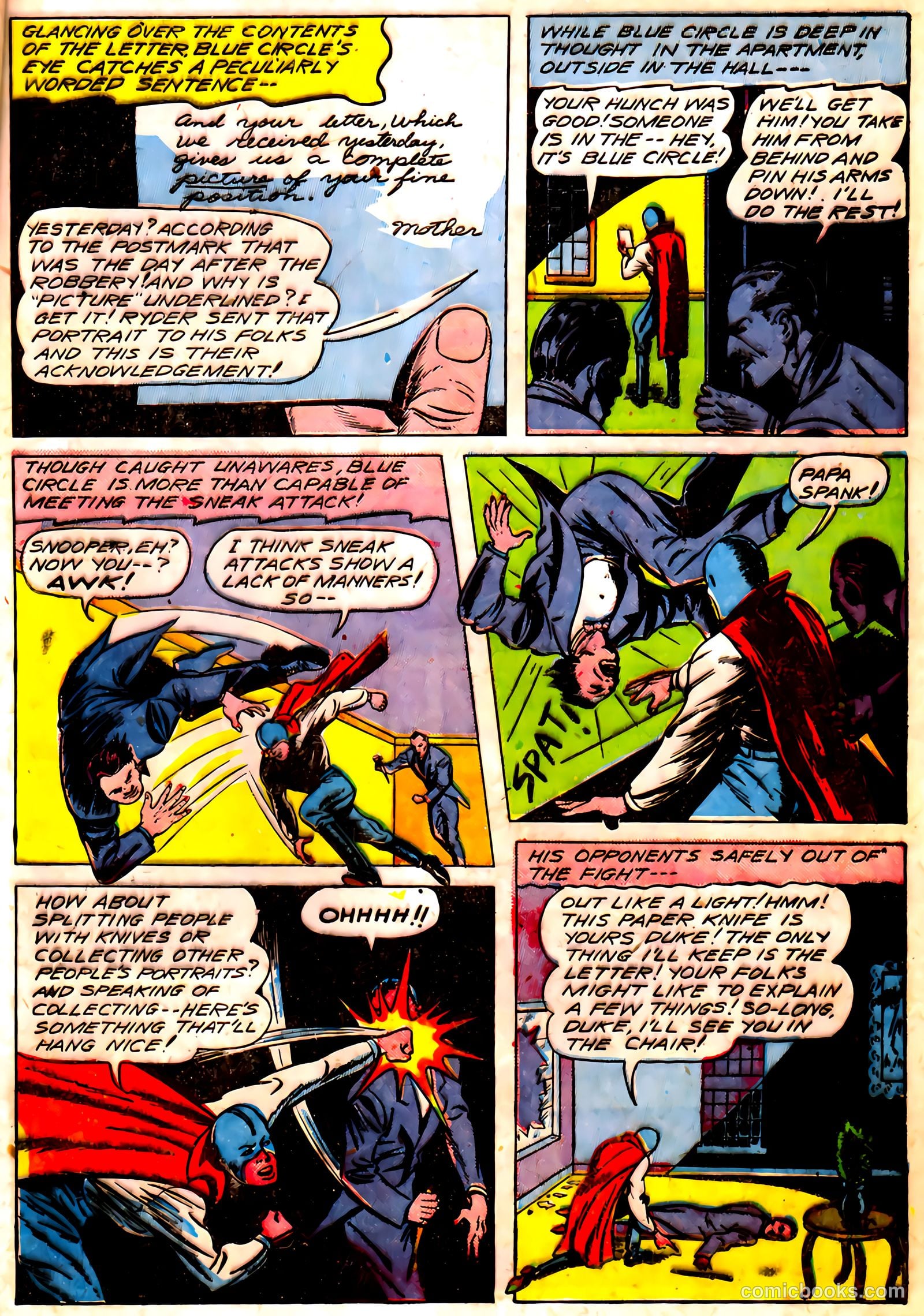 Blue Circle Comics #5 — page 7 of 52