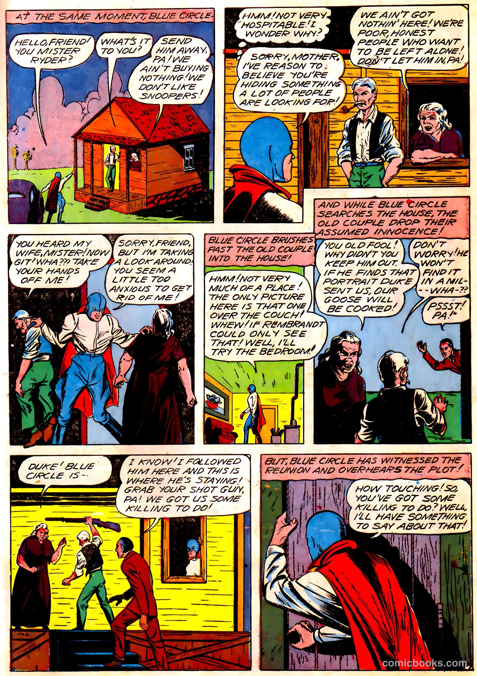 Blue Circle Comics #5 — page 9 of 52