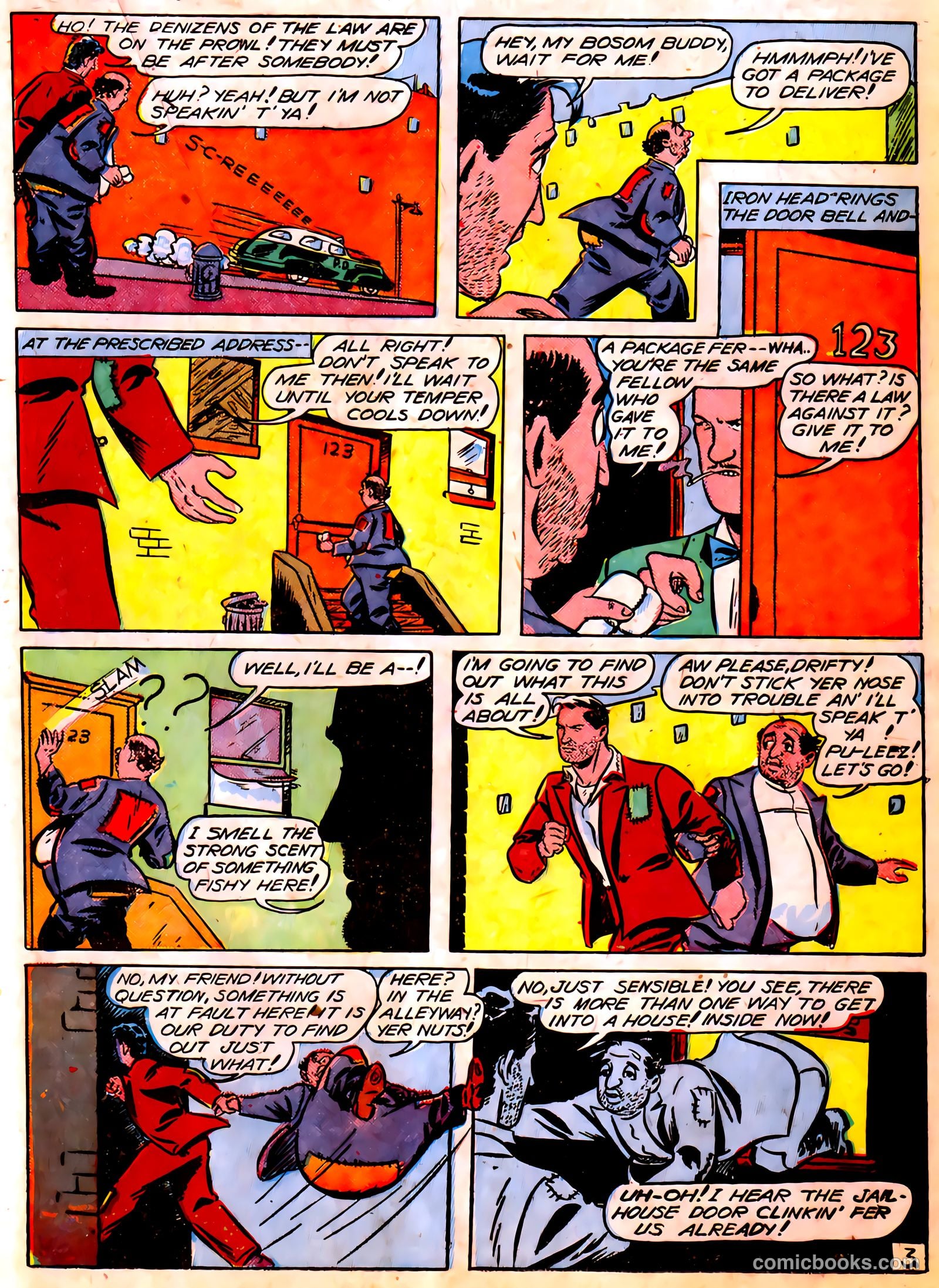 Blue Circle Comics #5 — page 35 of 52