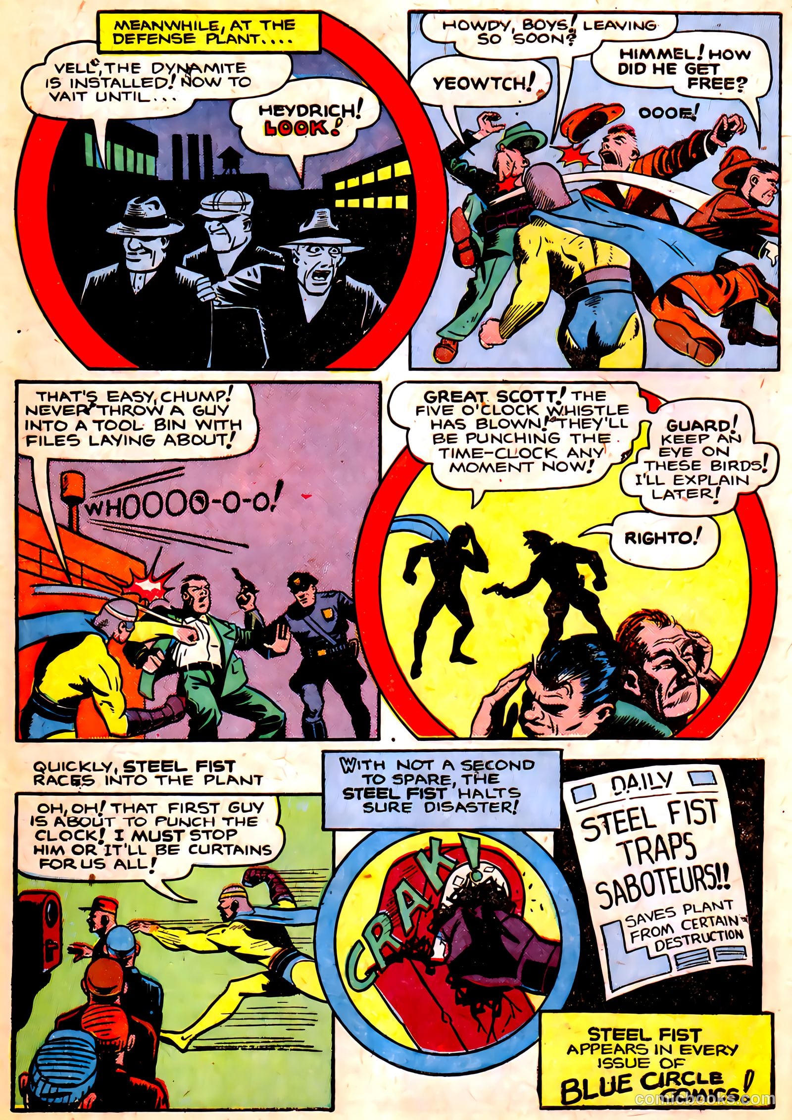 Blue Circle Comics #5 — page 42 of 52