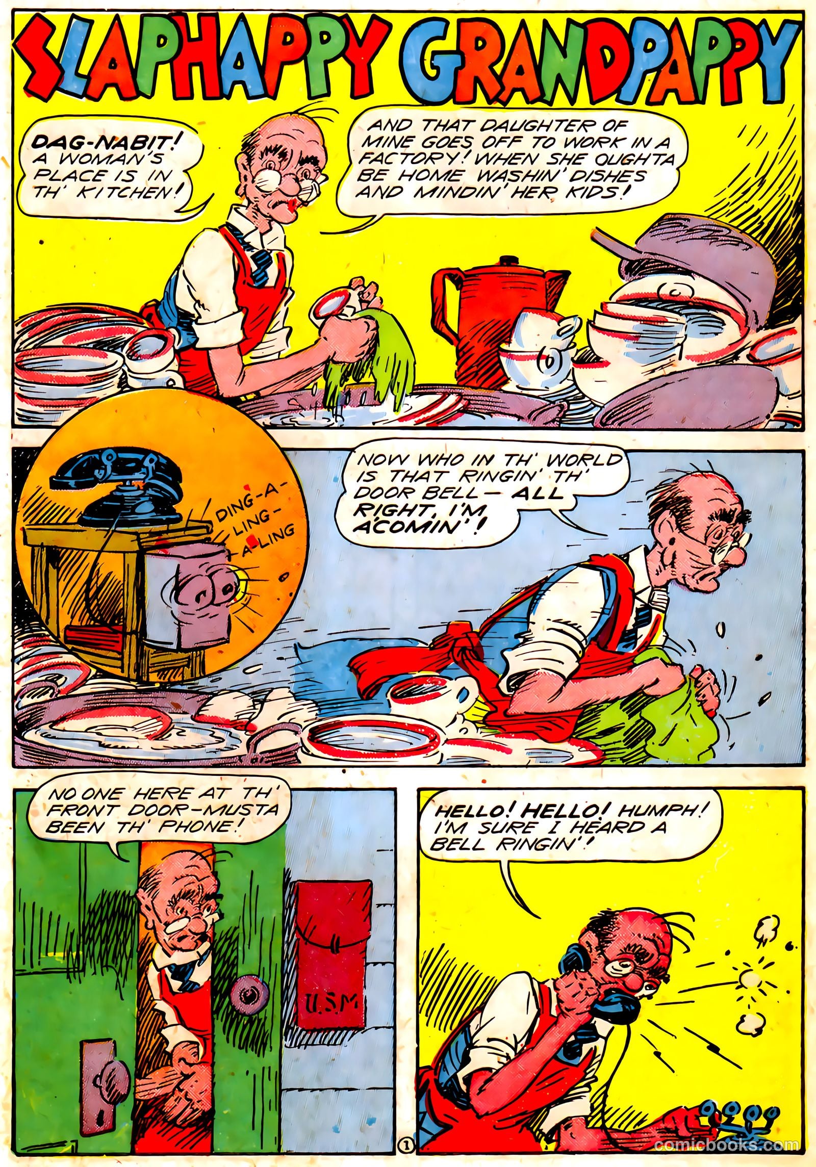 Blue Circle Comics #5 — page 45 of 52