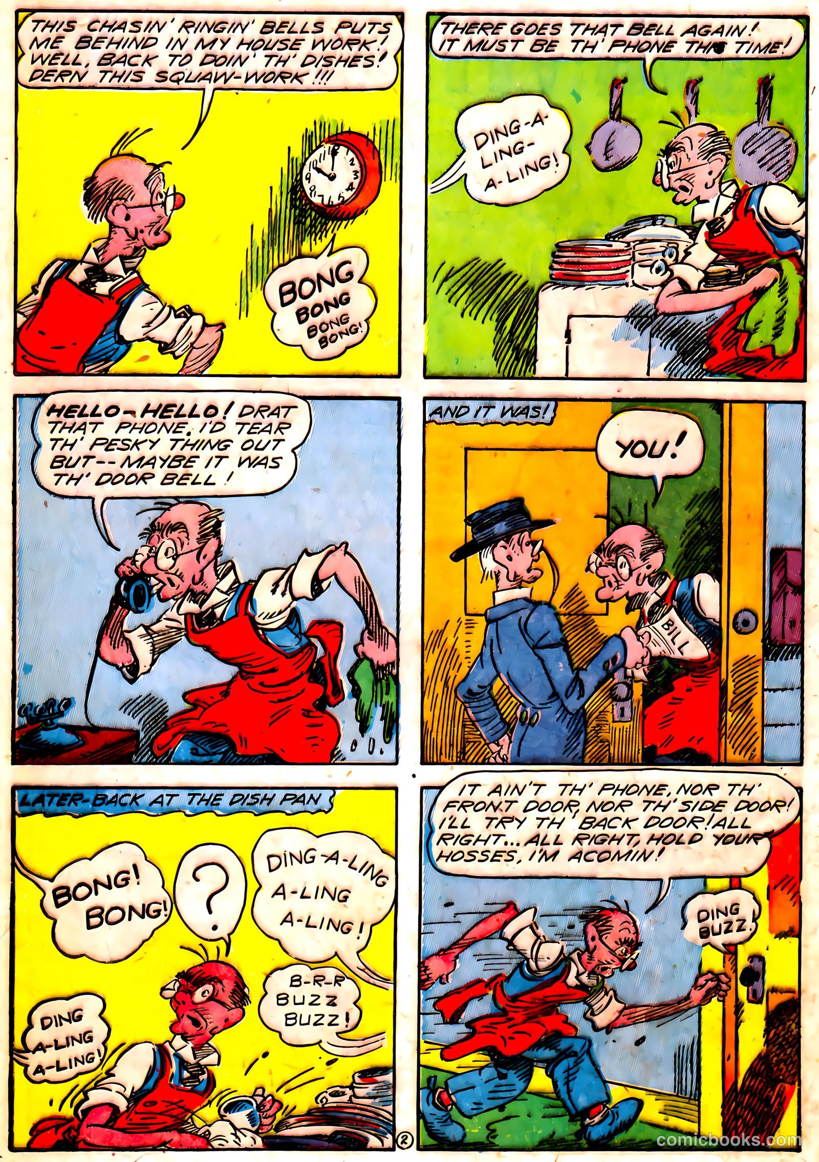 Blue Circle Comics #5 — page 46 of 52