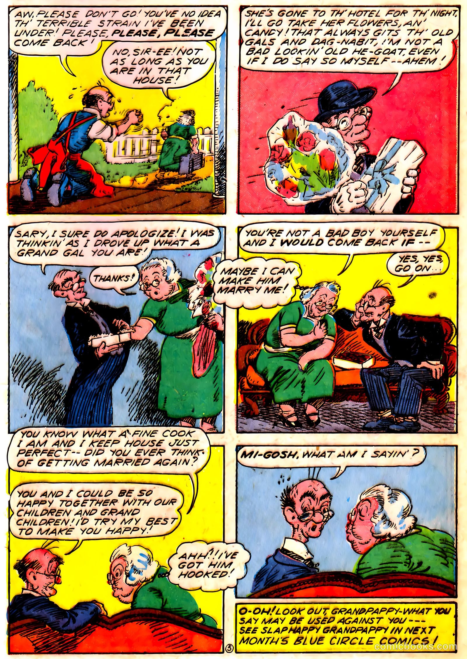 Blue Circle Comics #5 — page 49 of 52