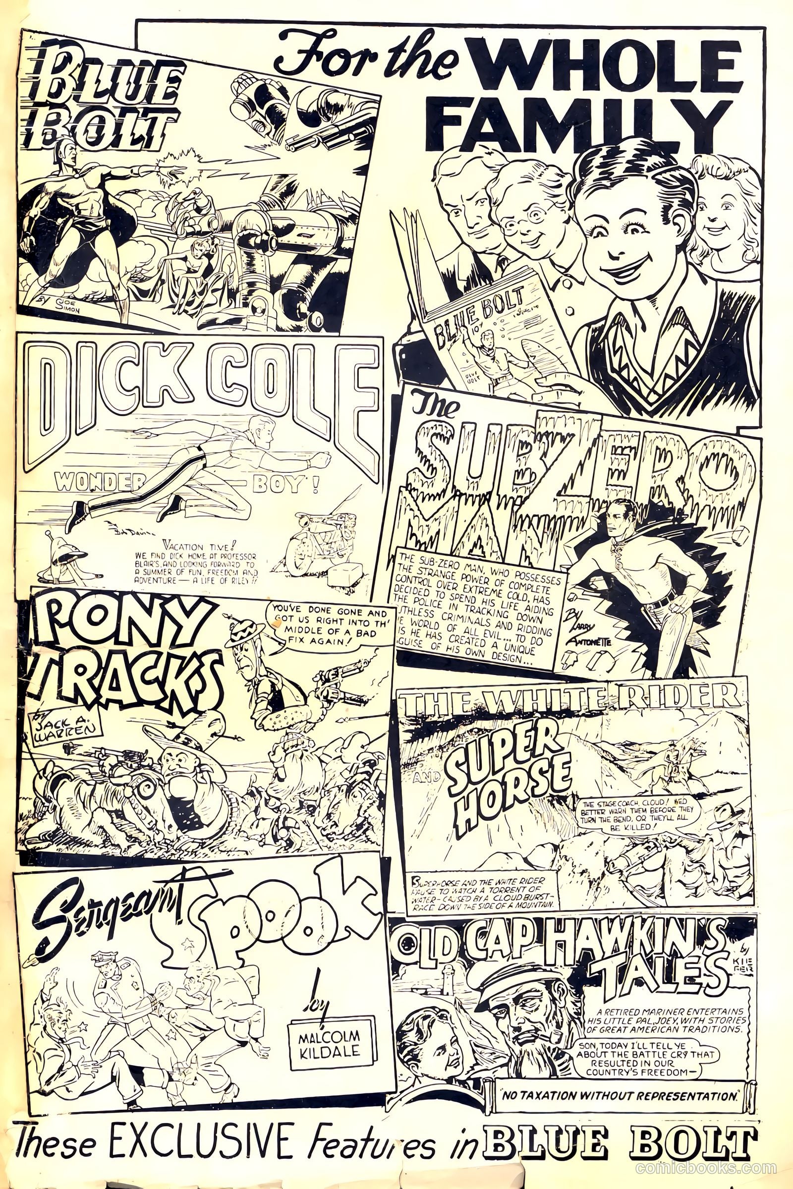 Target Comics #11 — page 67 of 68