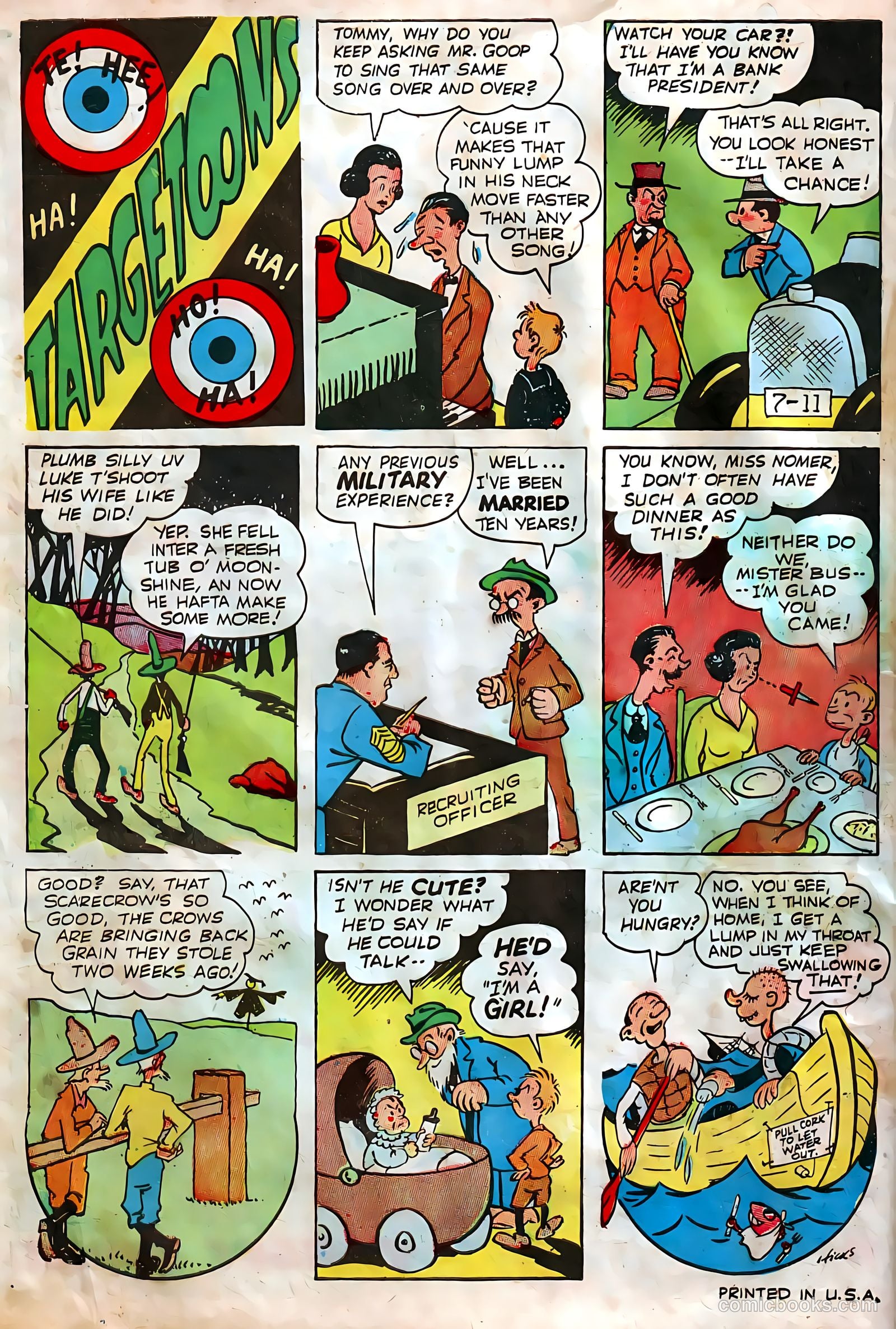 Target Comics #8 — page 66 of 68