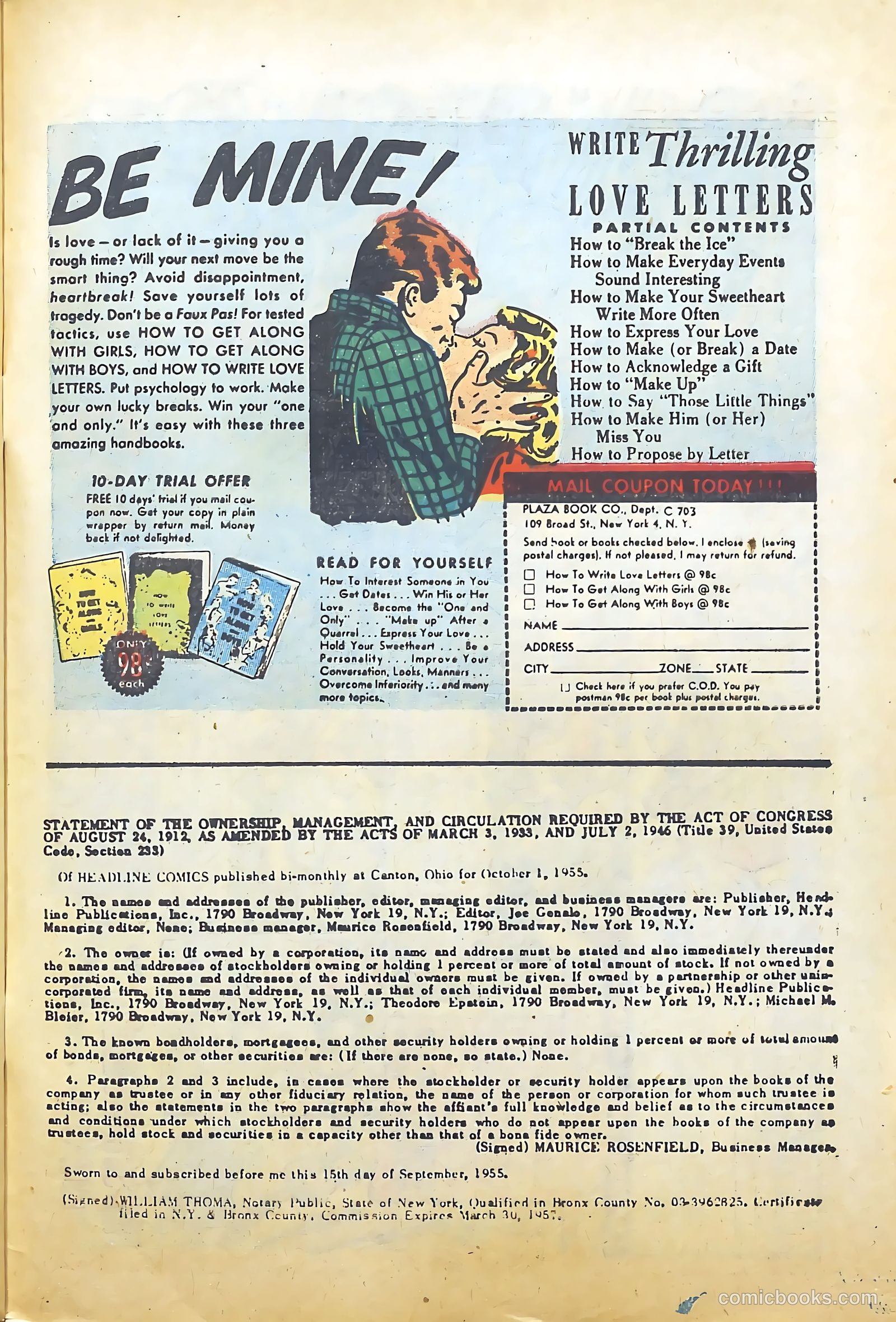 Headline Comics #76 — page 33 of 36