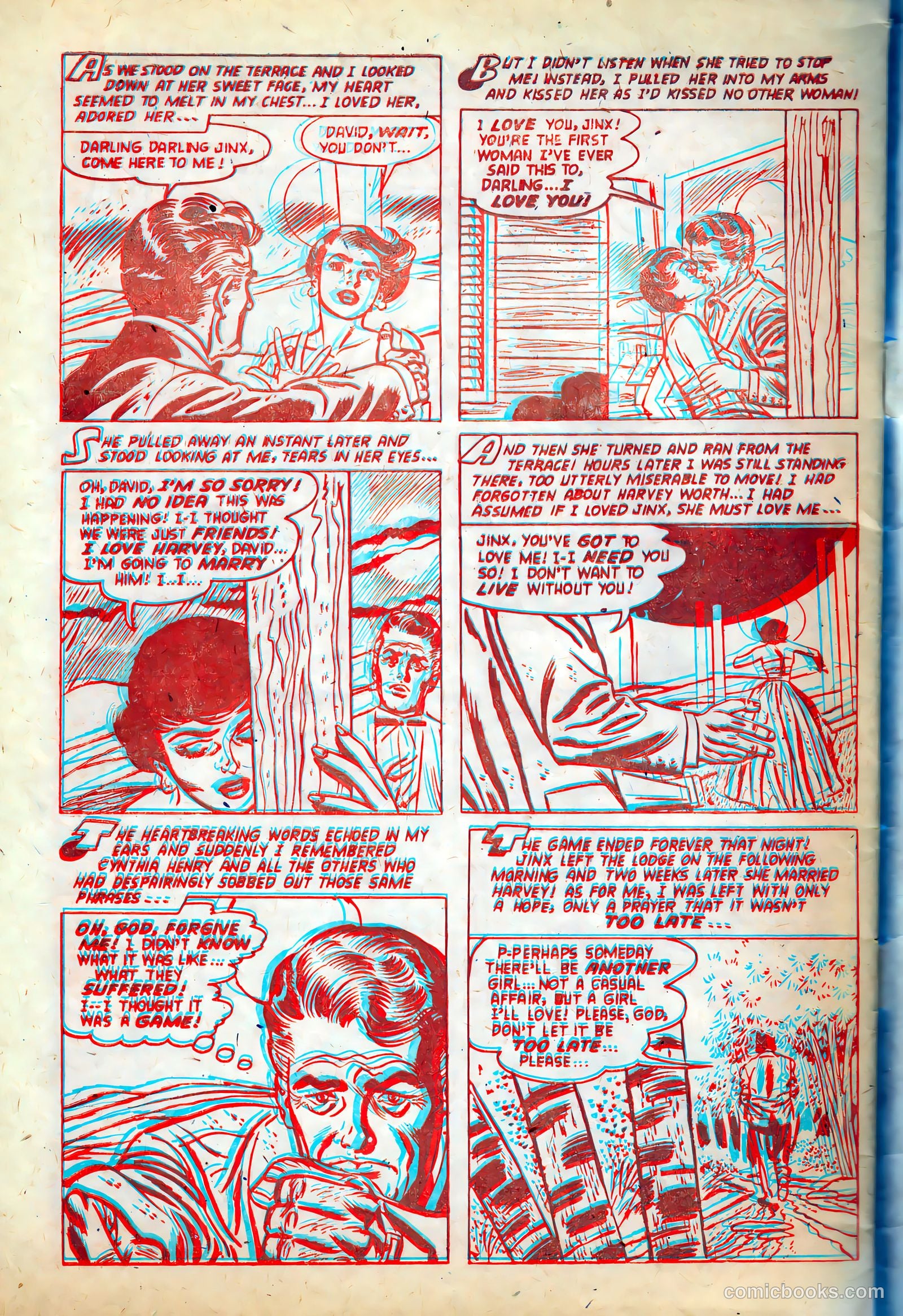 3-D Love #3 — page 32 of 36