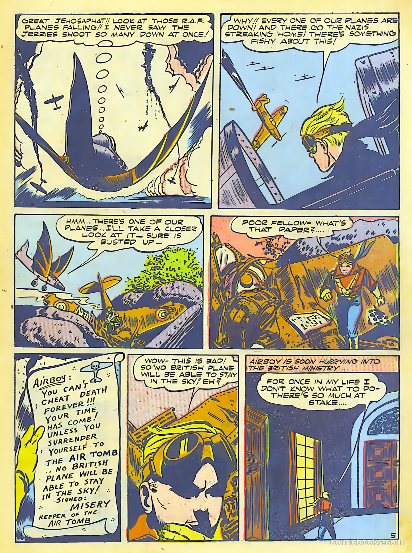 Air Fighters Comics #12 — page 7 of 68