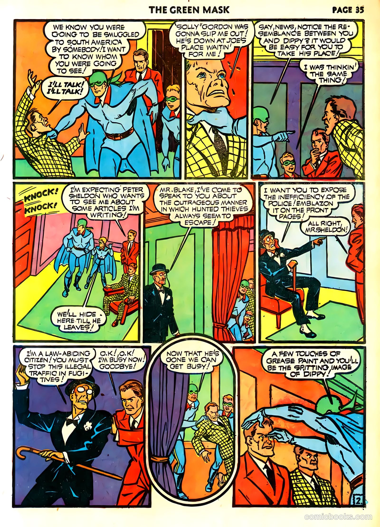 green mask v1 #6 — page 38 of 69