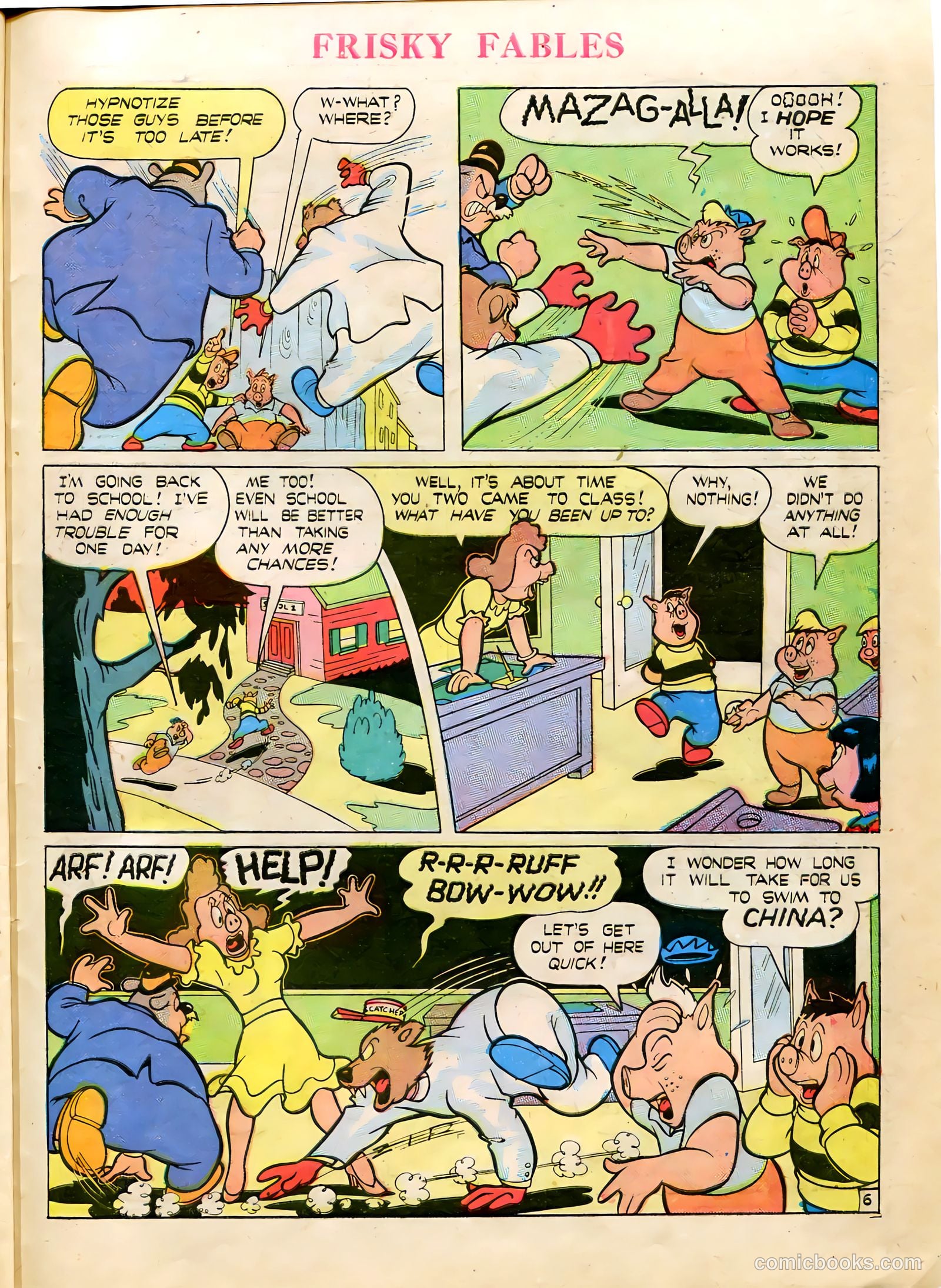 Frisky Fables #10 — page 39 of 52