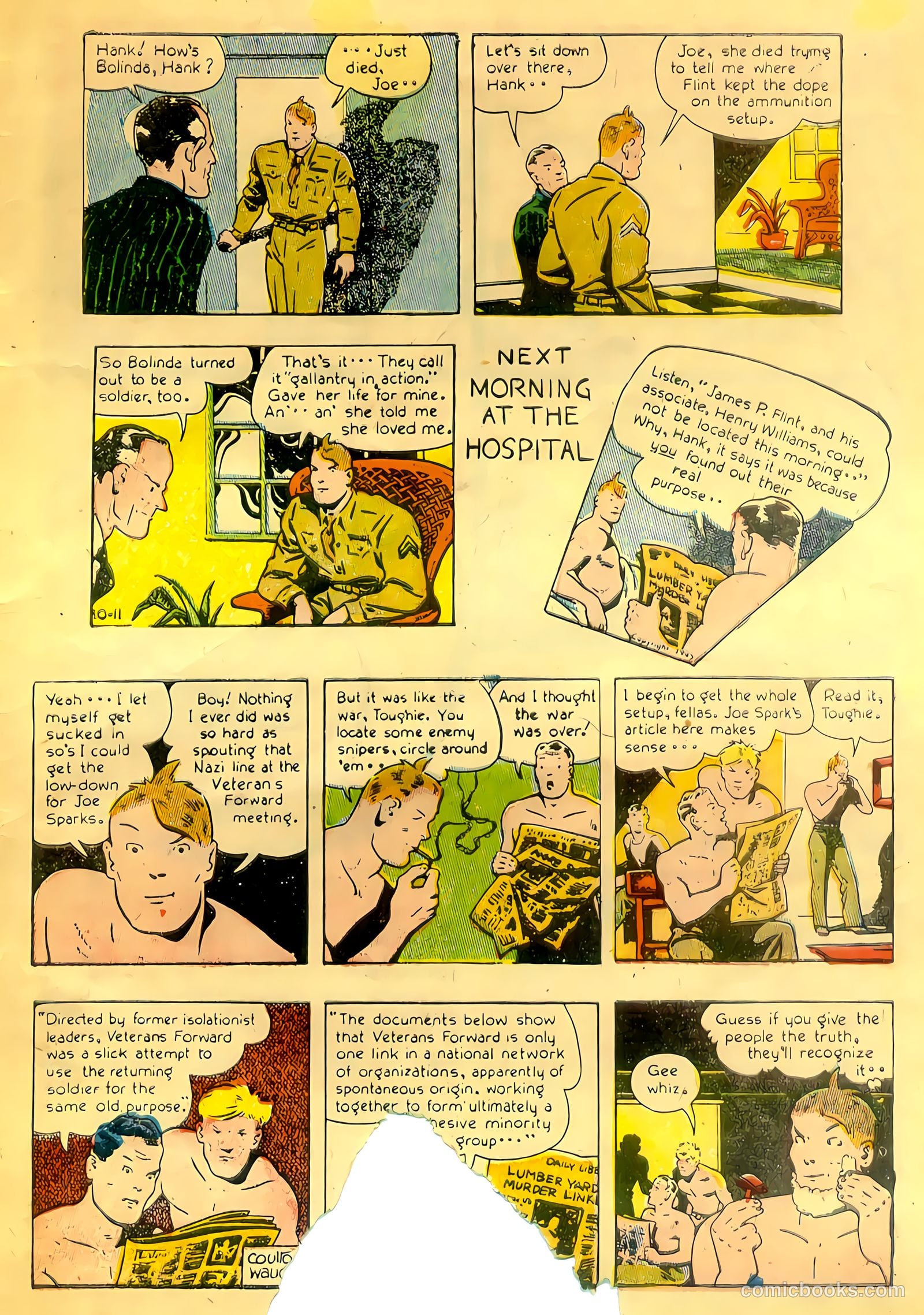 Hank #nn — page 33 of 36