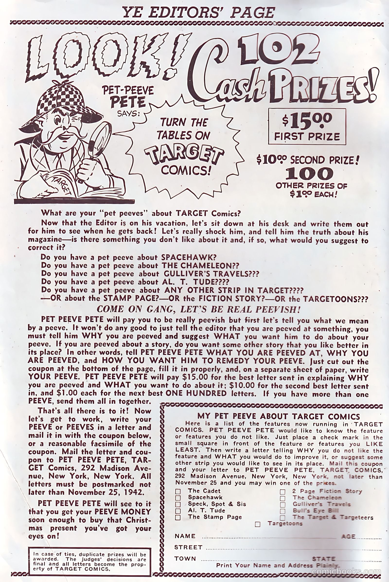 Target Comics #10 — page 2 of 68