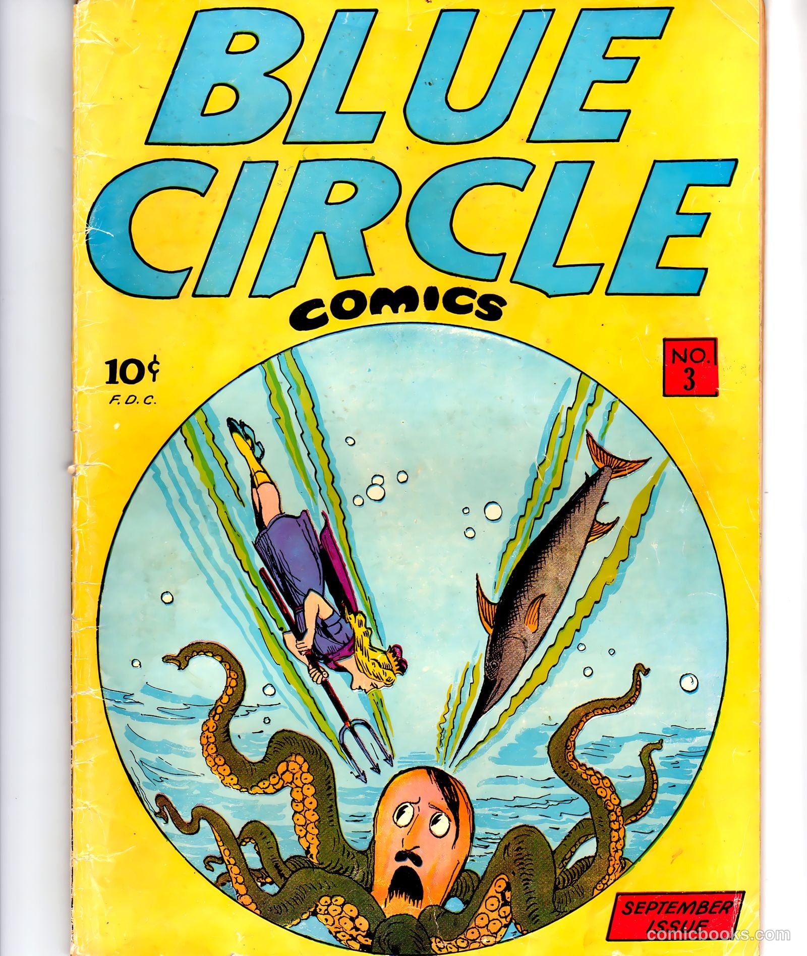 Blue Circle Comics #3 — page 1 of 52