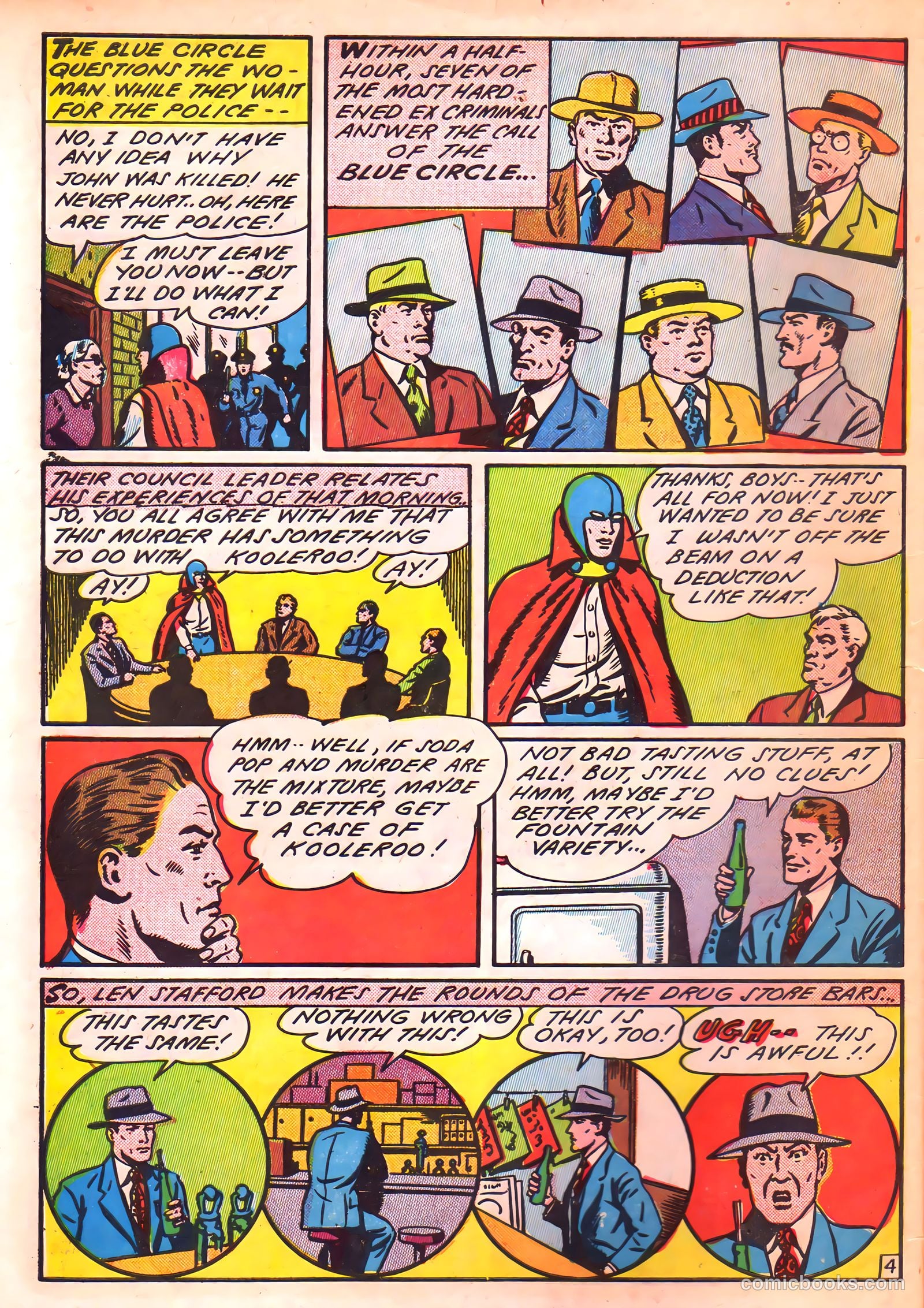 Blue Circle Comics #3 — page 6 of 52