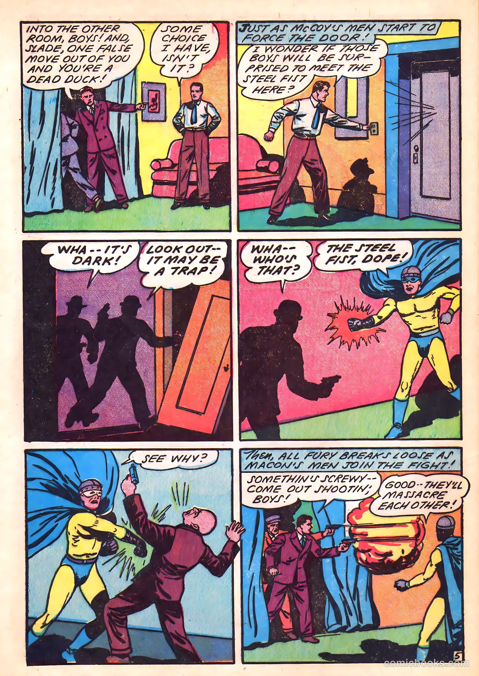 Blue Circle Comics #3 — page 40 of 52