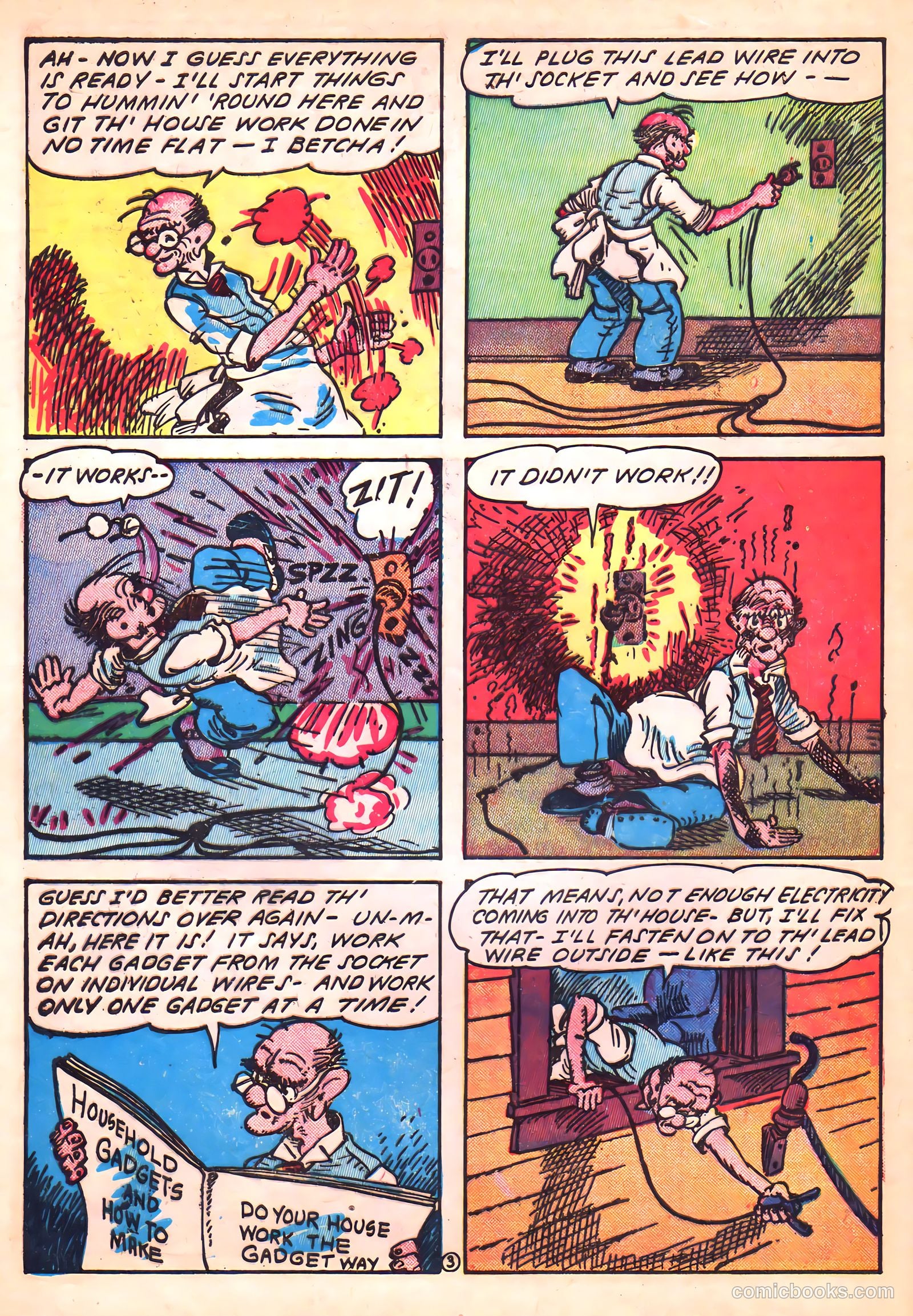 Blue Circle Comics #3 — page 46 of 52