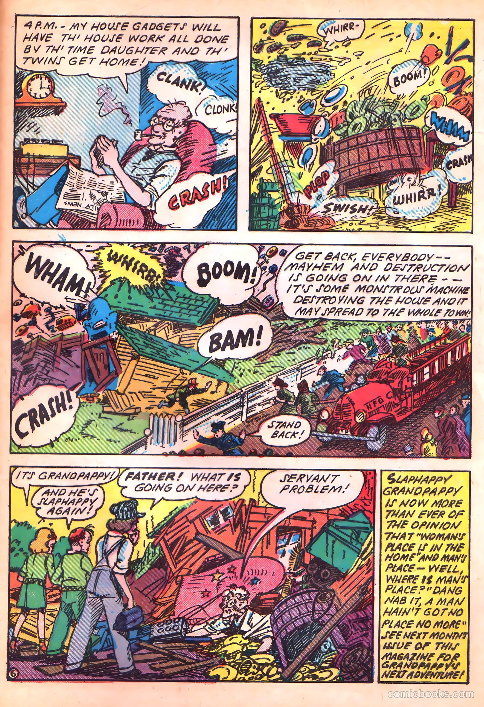 Blue Circle Comics #3 — page 49 of 52