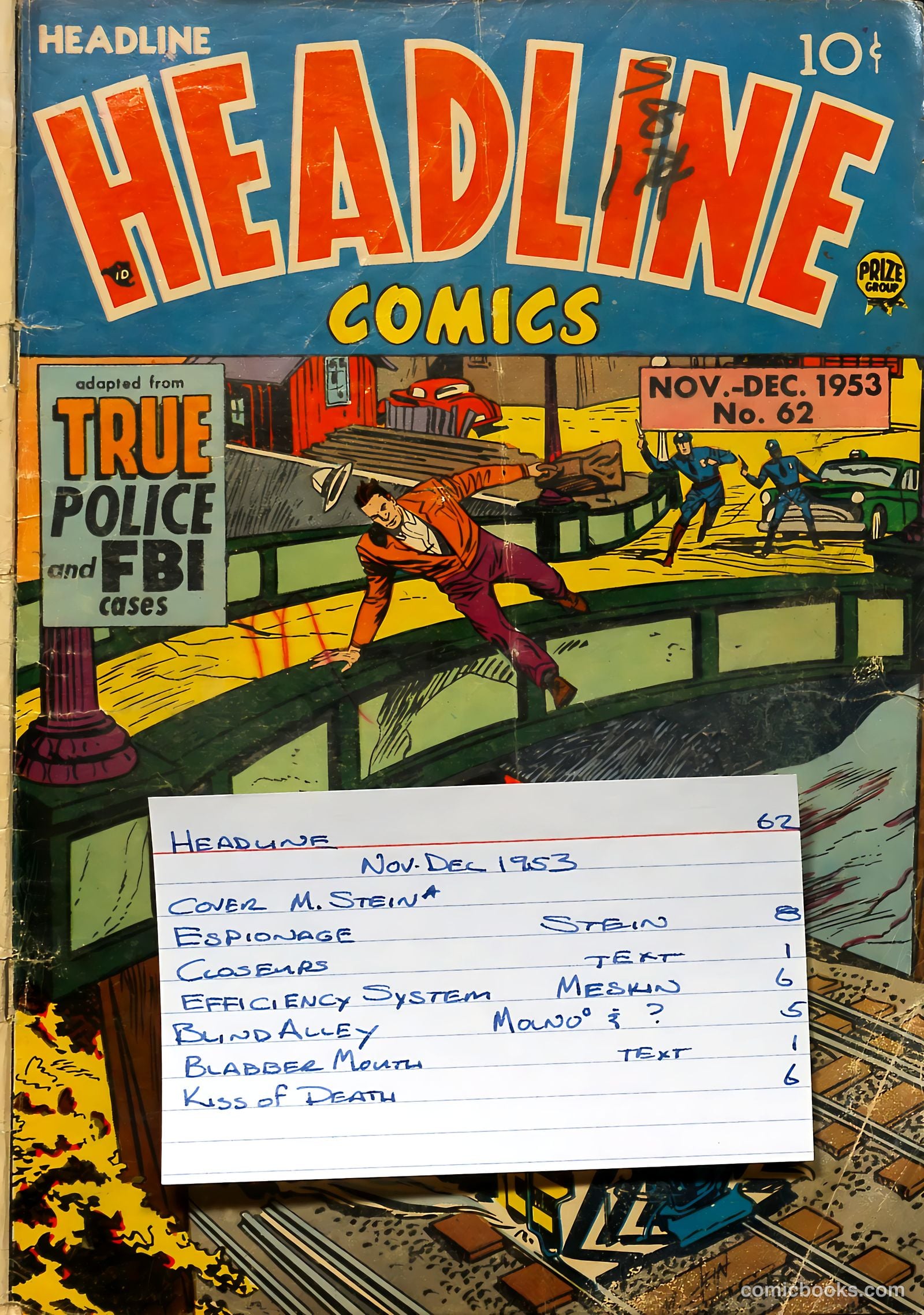 Headline Comics #62 — page 37 of 37