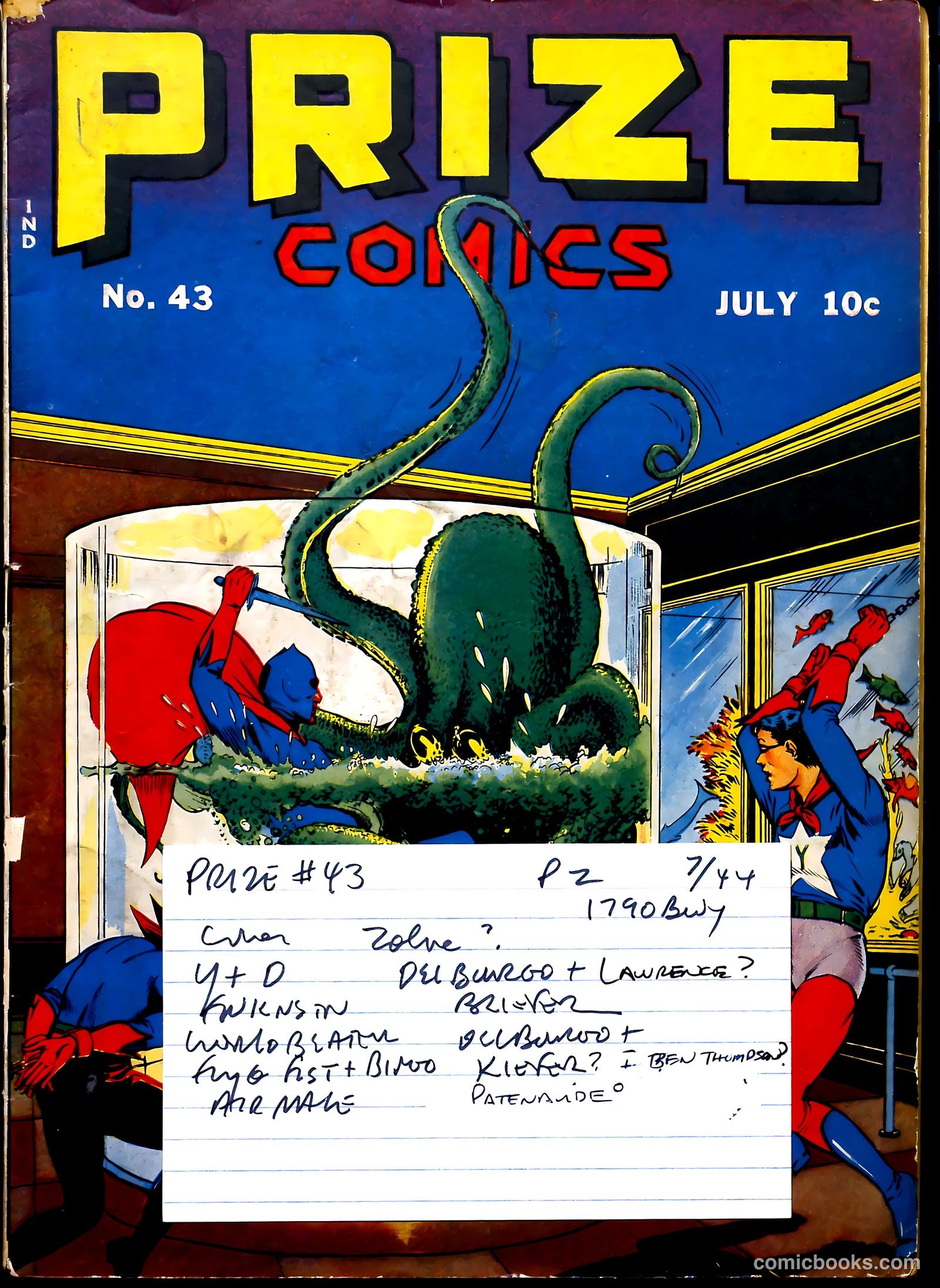 Prize Comics #43 — page 53 of 53