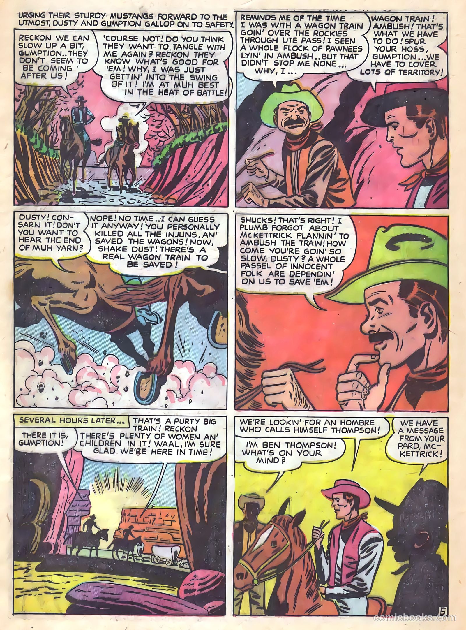 Prize Comics Western #77 — page 22 of 52