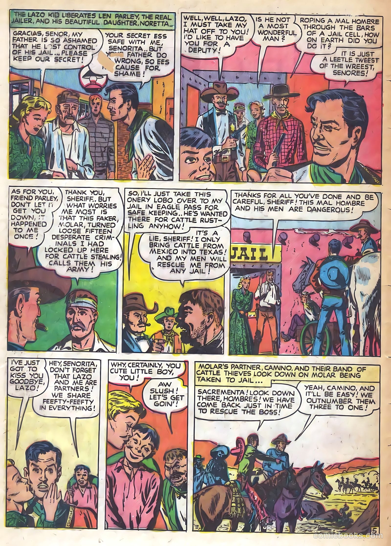 Prize Comics Western #77 — page 46 of 52