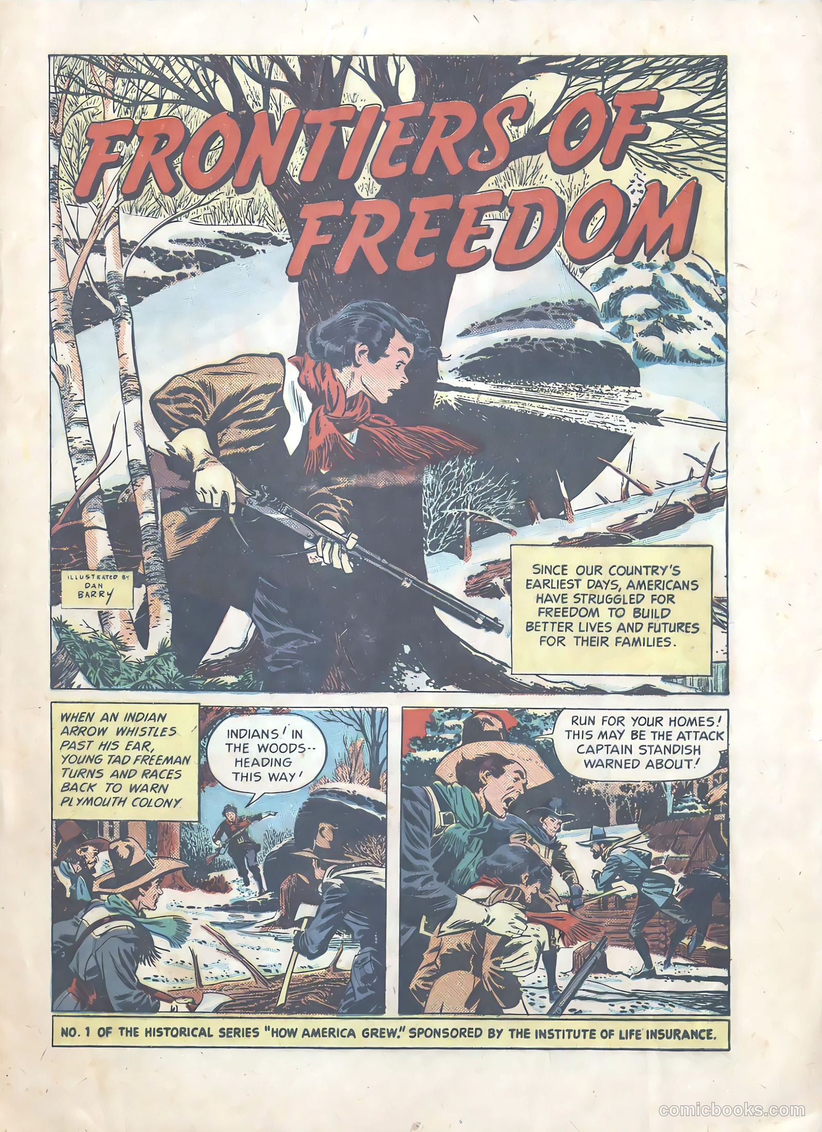 Frontiers of Freedom #nn — page 1 of 8
