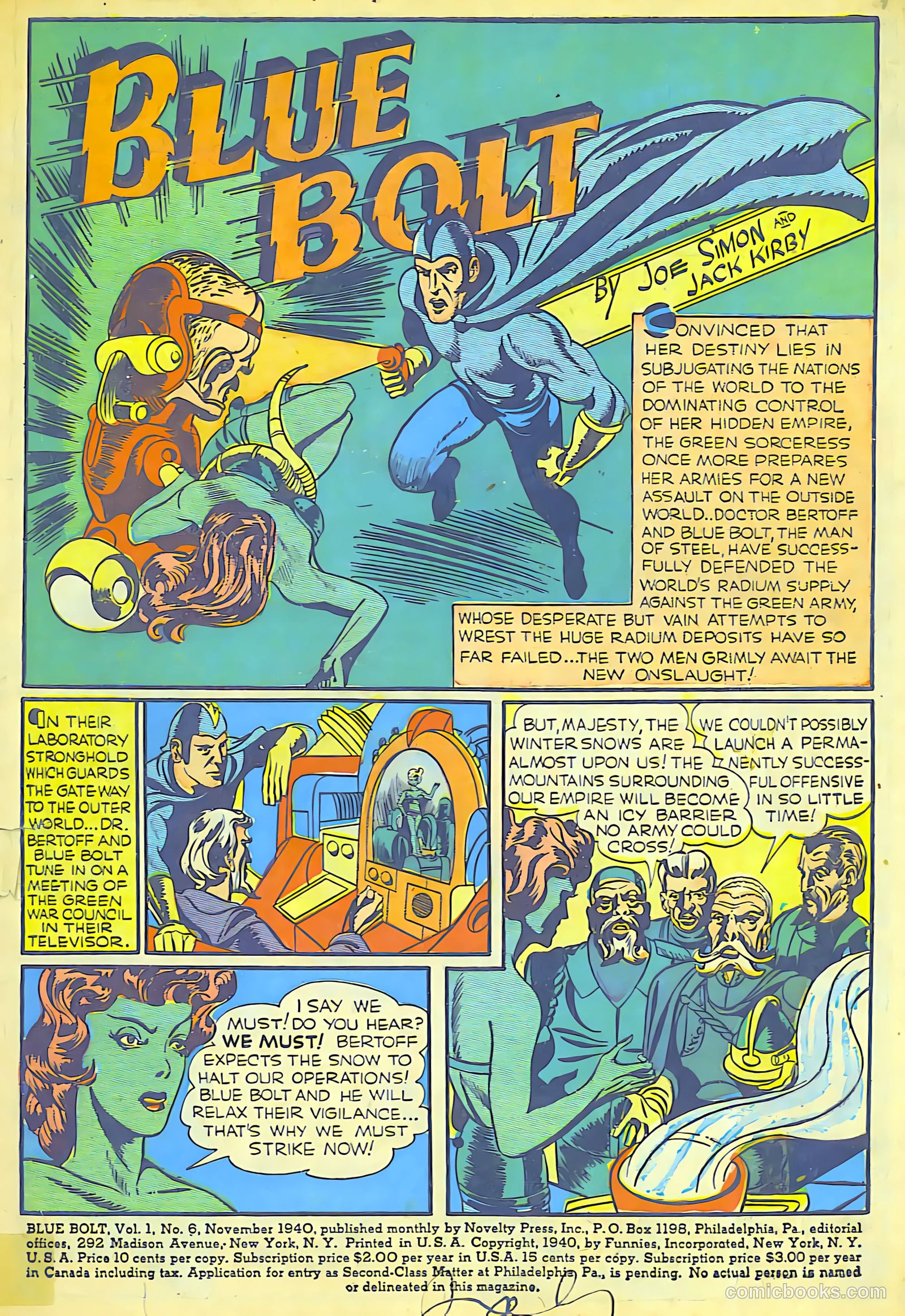 Blue Bolt #6 — page 23 of 68