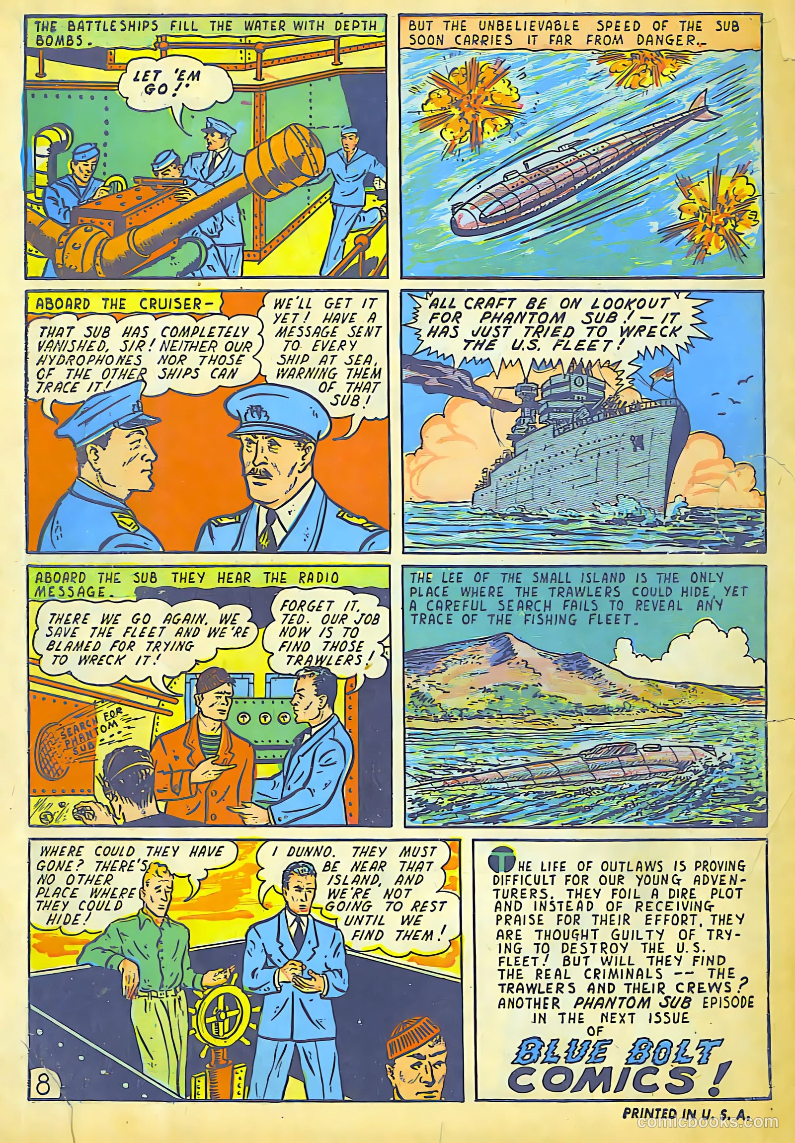 Blue Bolt #6 — page 63 of 68