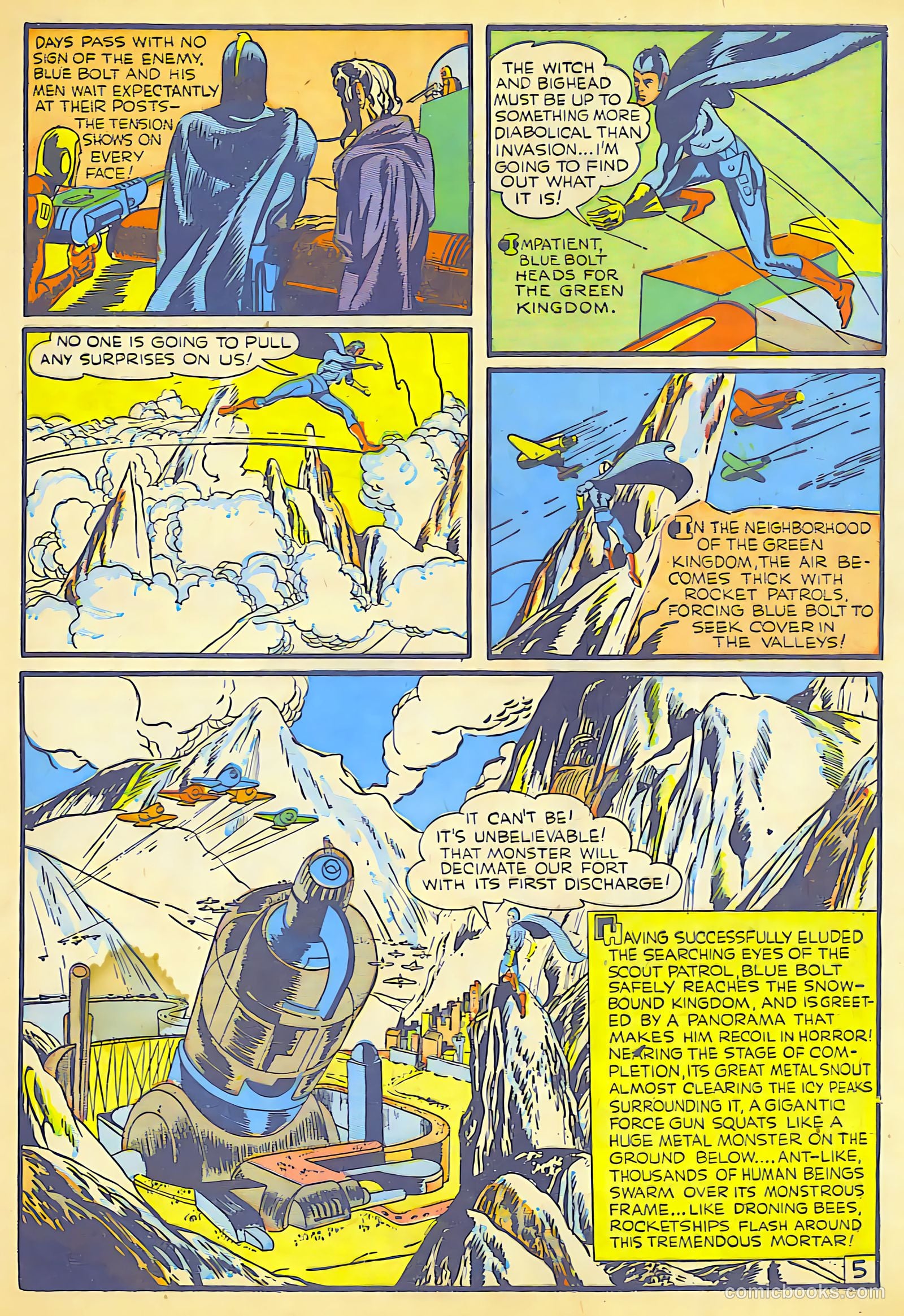 Blue Bolt #6 — page 66 of 68