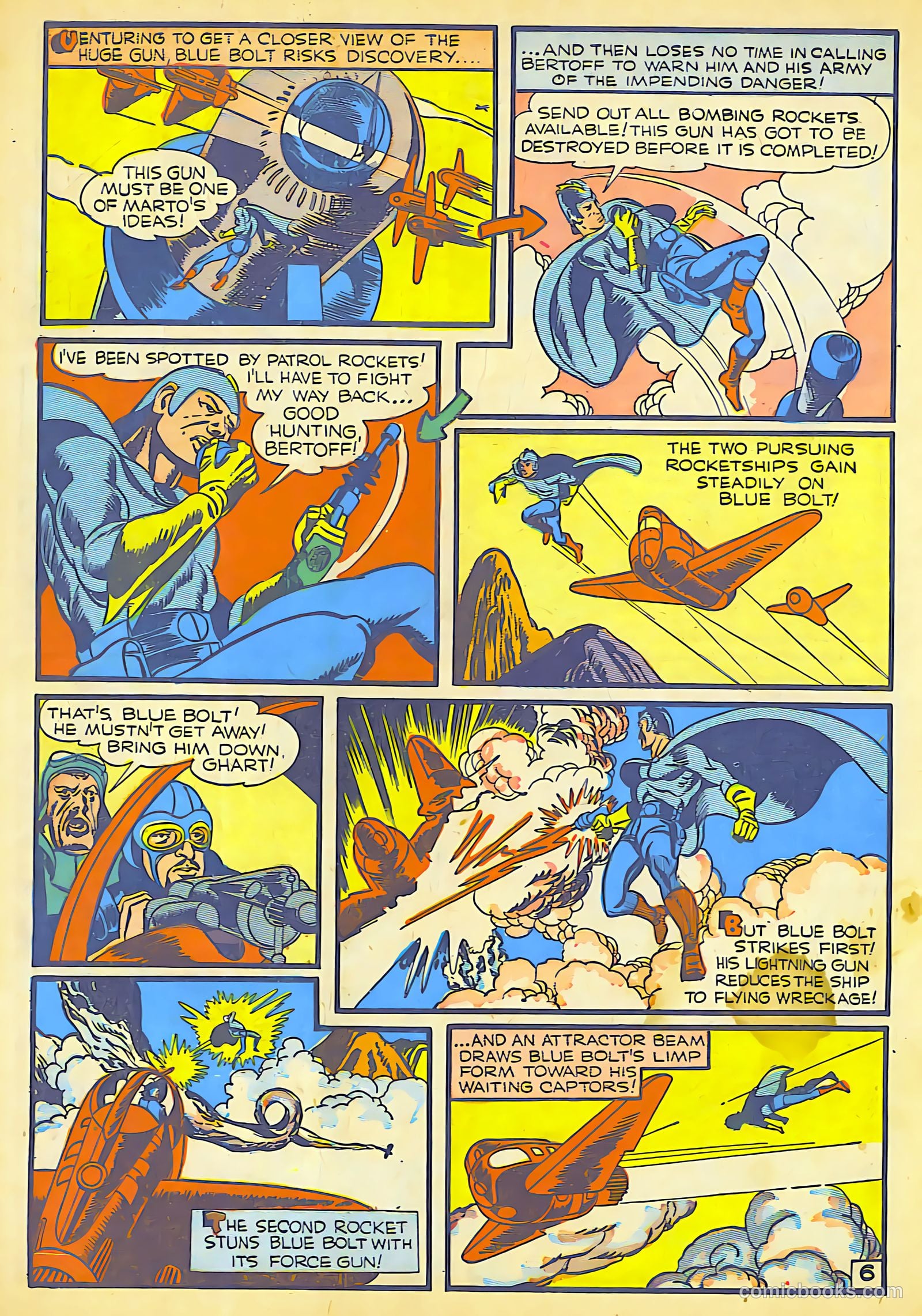 Blue Bolt #6 — page 67 of 68