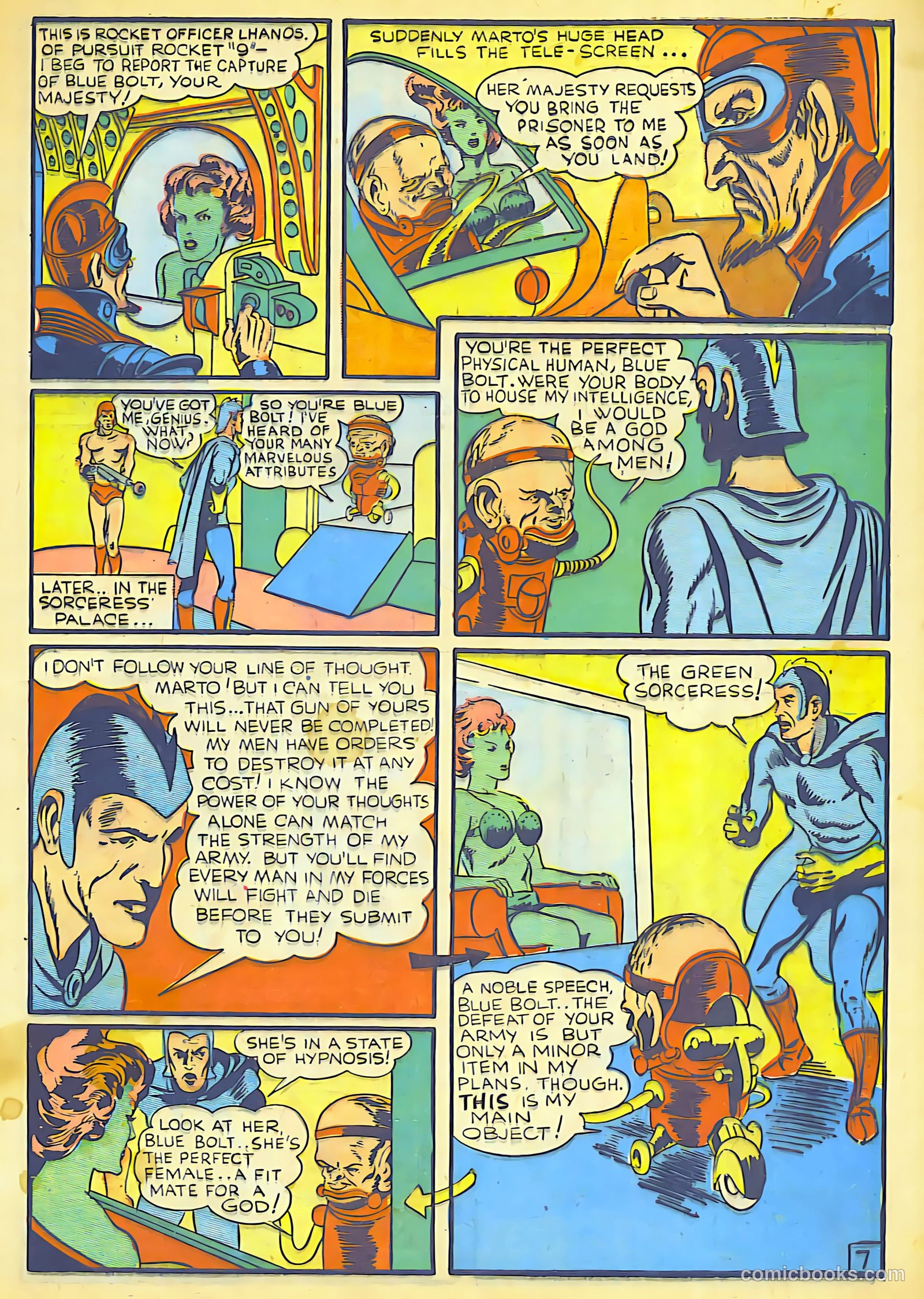 Blue Bolt #6 — page 68 of 68