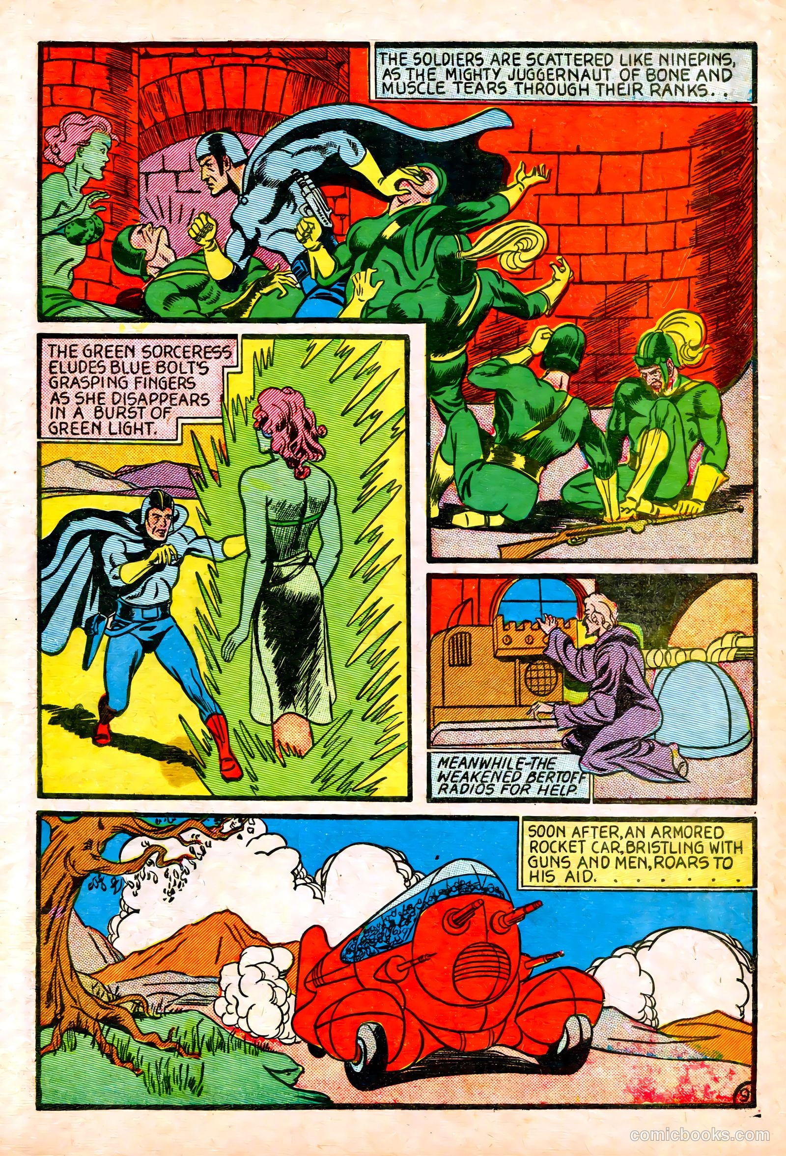 Blue Bolt #3 — page 11 of 68