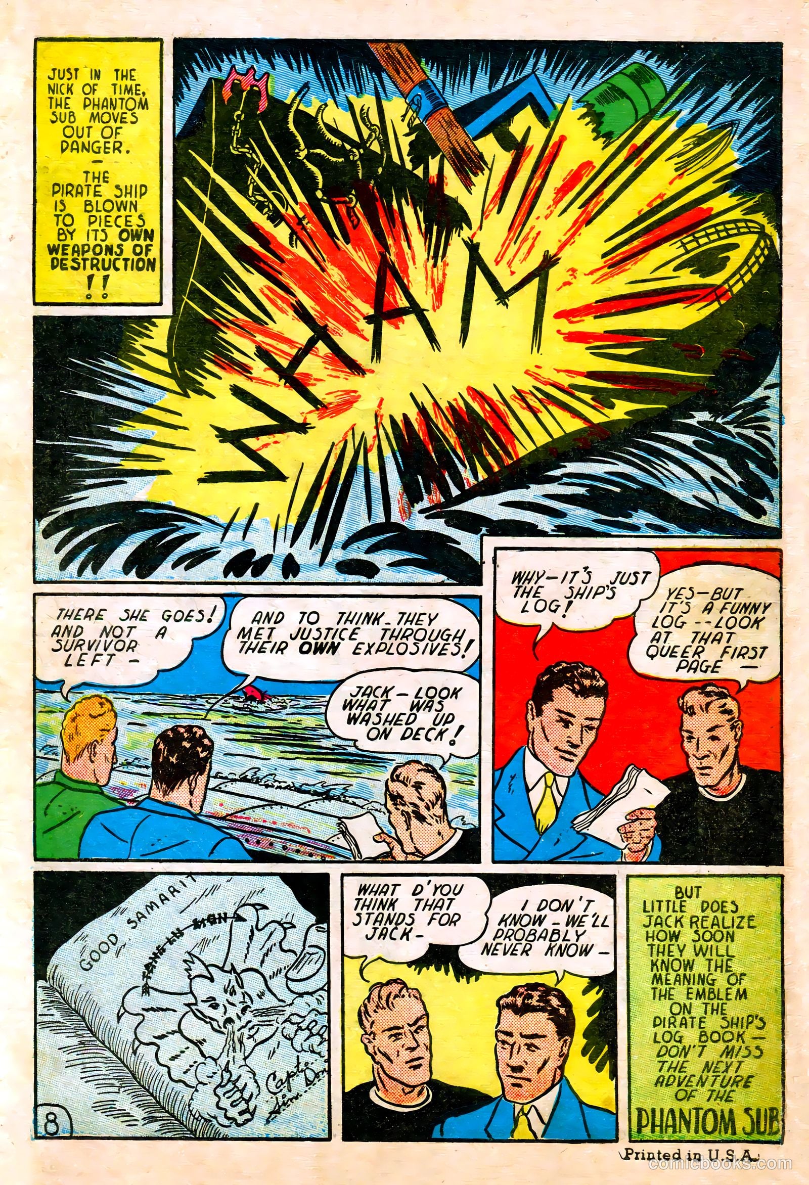 Blue Bolt #3 — page 66 of 68