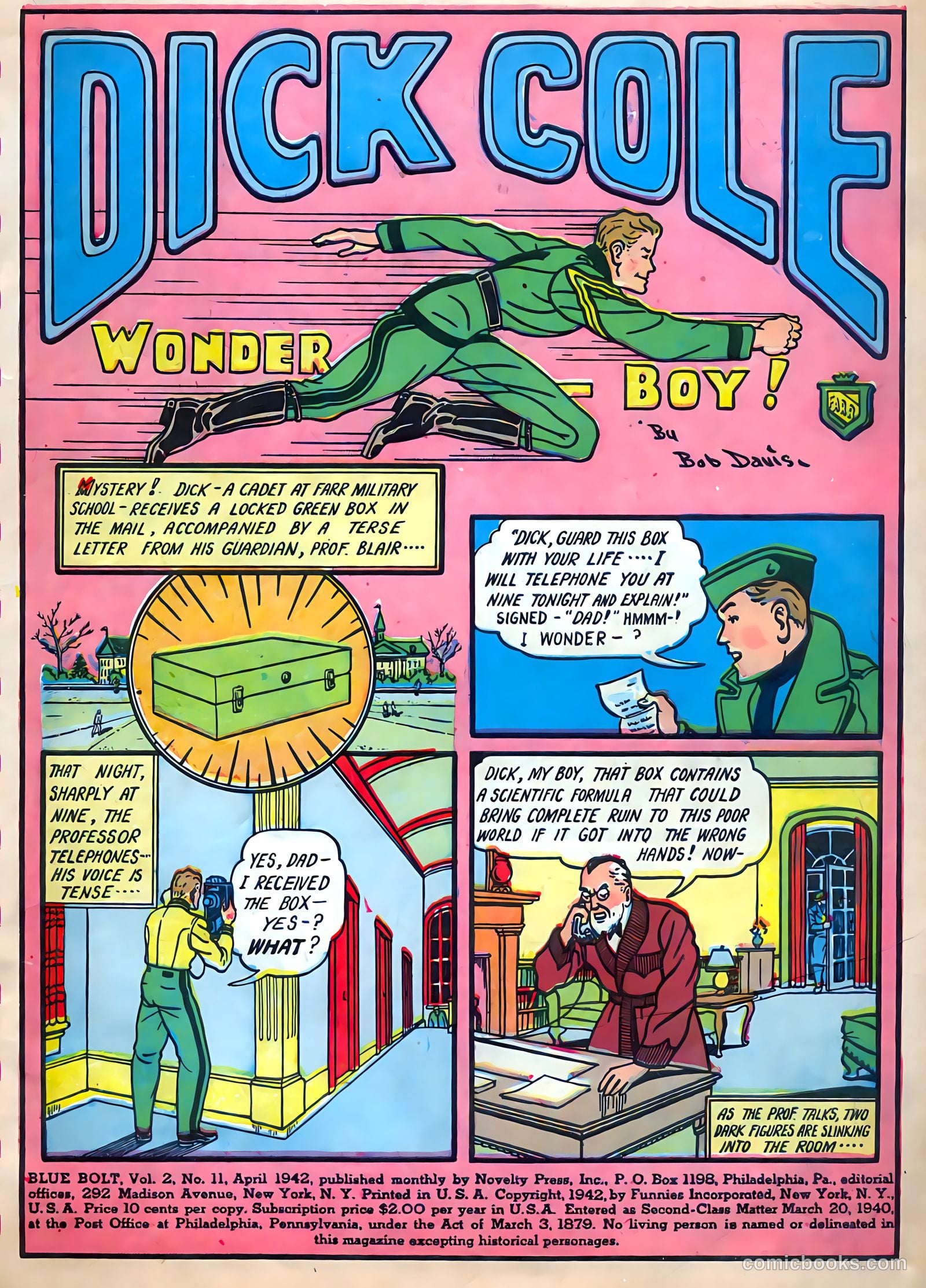 Blue Bolt #11 — page 3 of 68