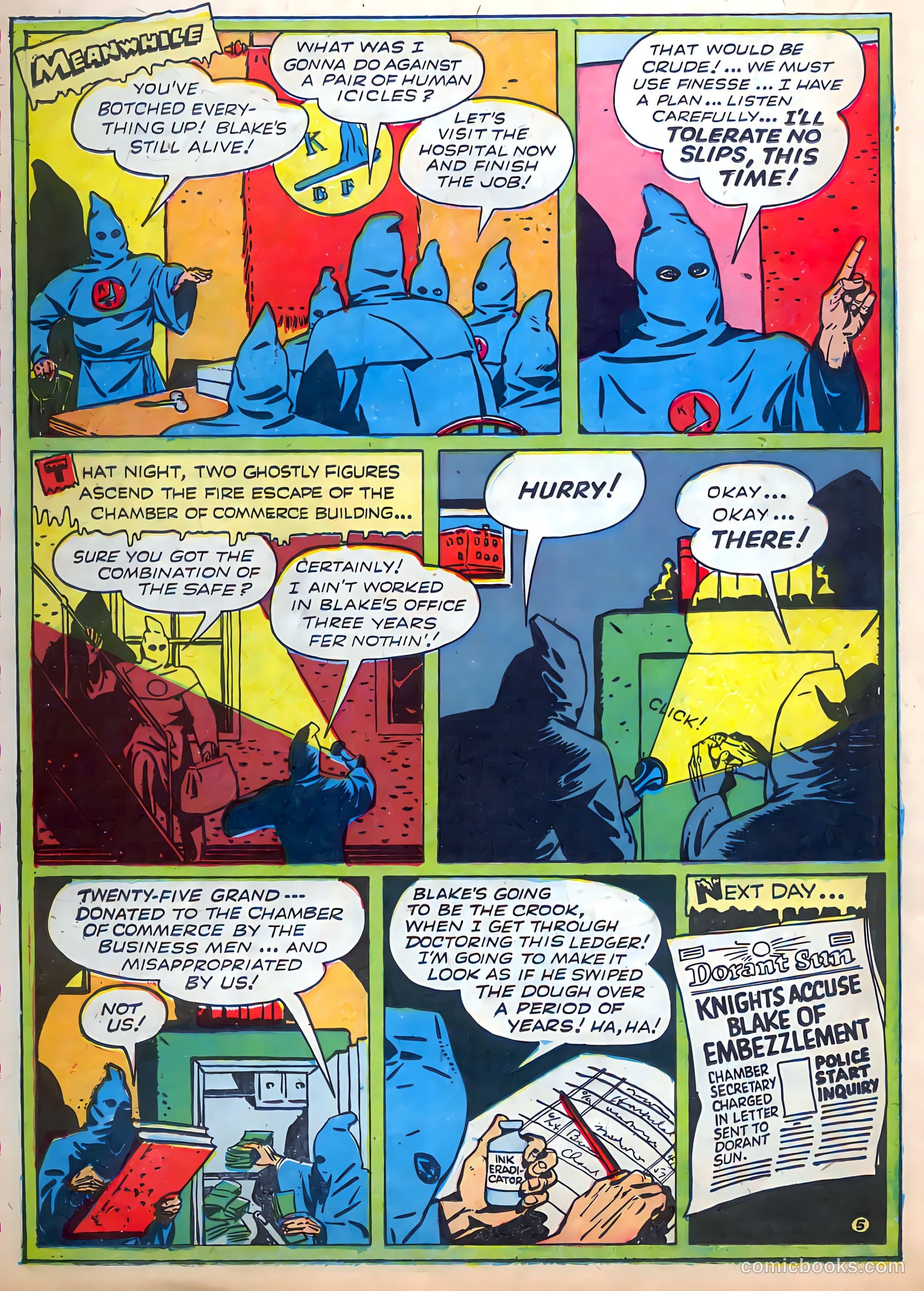 Blue Bolt #11 — page 40 of 68