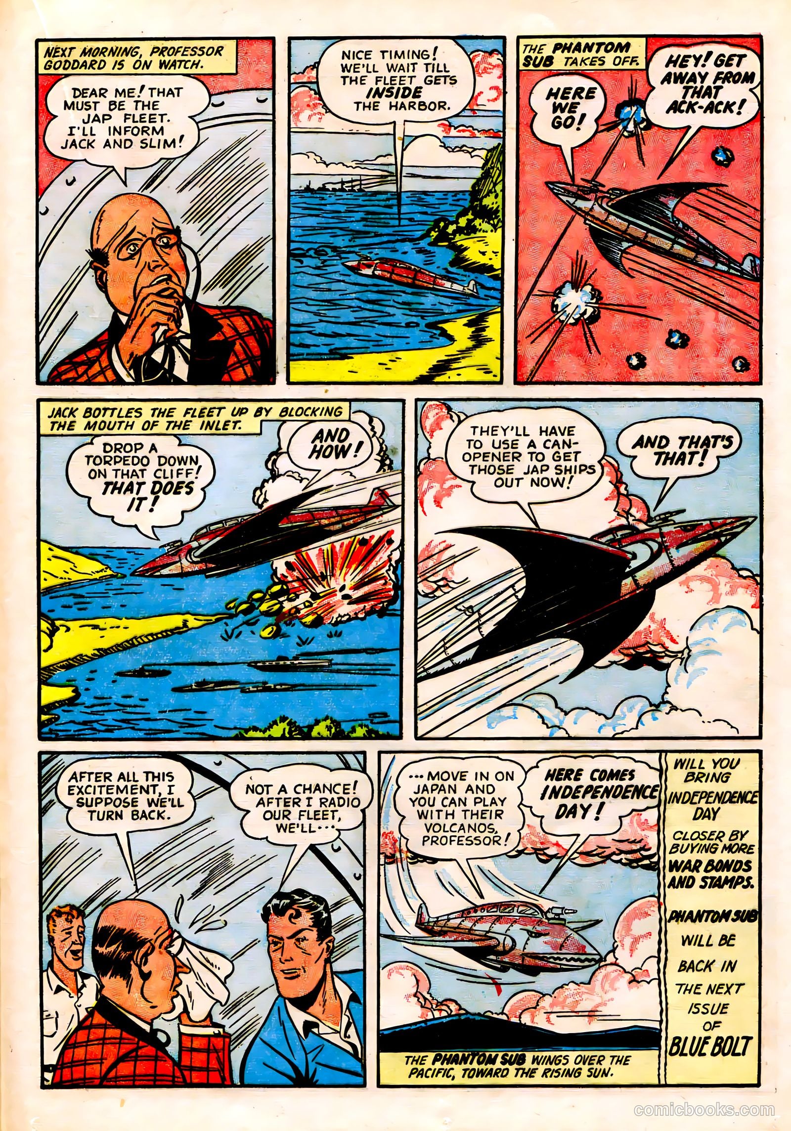 Blue Bolt #10 — page 41 of 68