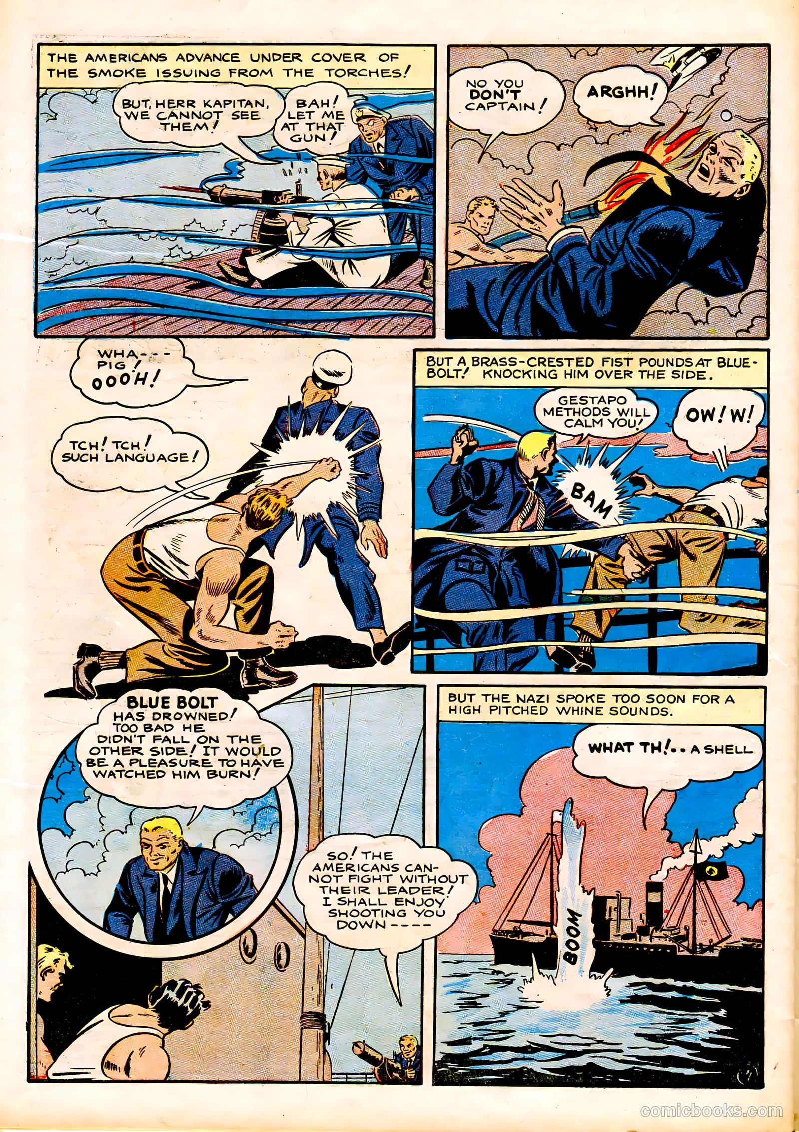 Blue Bolt #10 — page 58 of 68