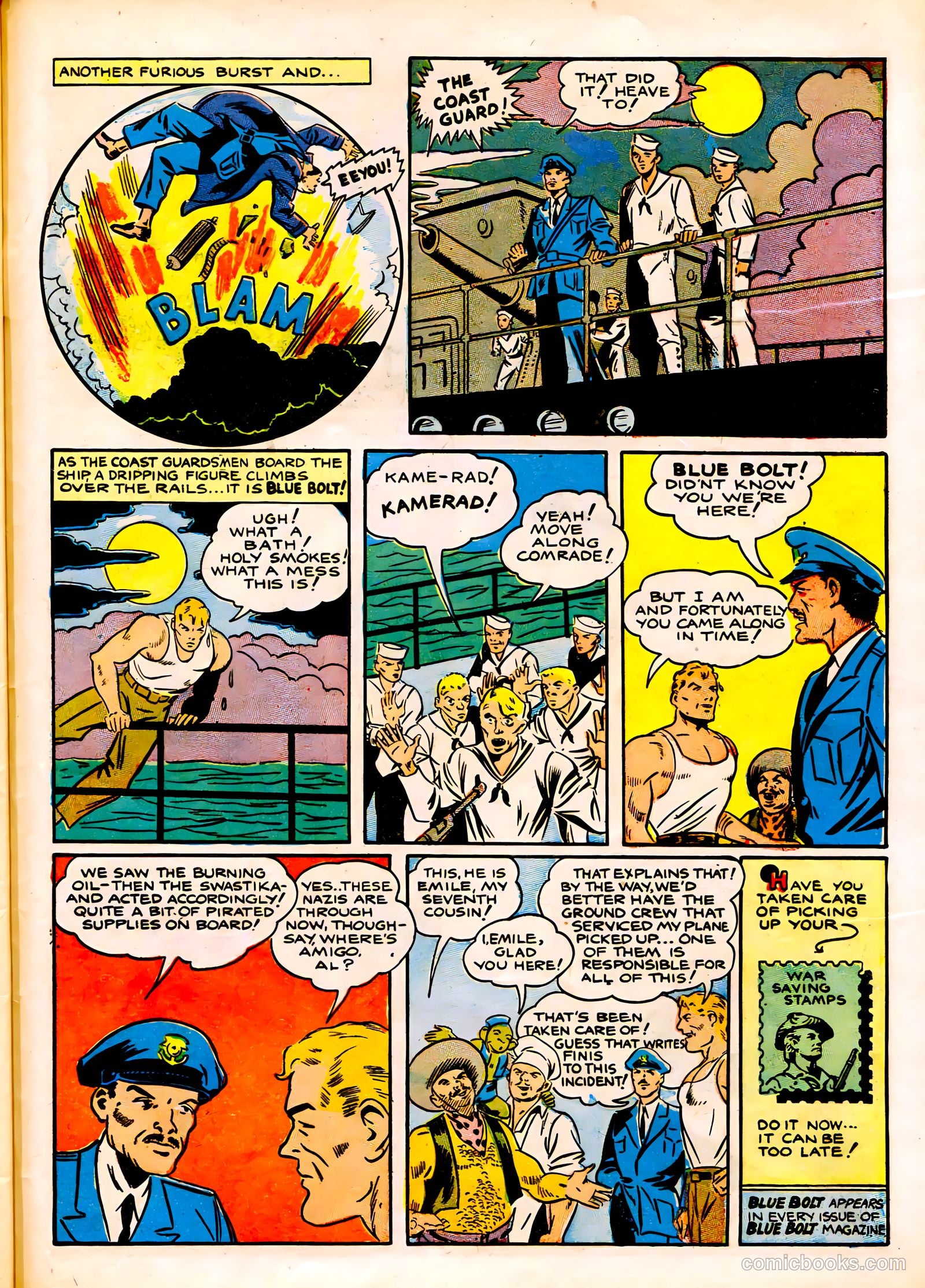 Blue Bolt #10 — page 59 of 68