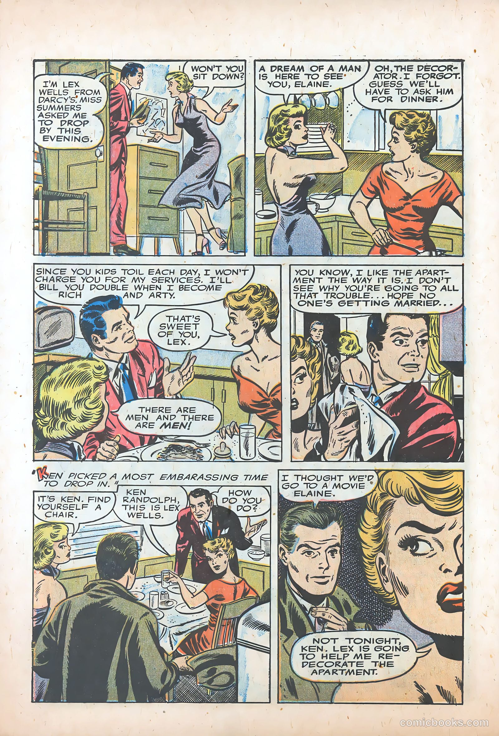 Teen-Age Romances #40 — page 30 of 36