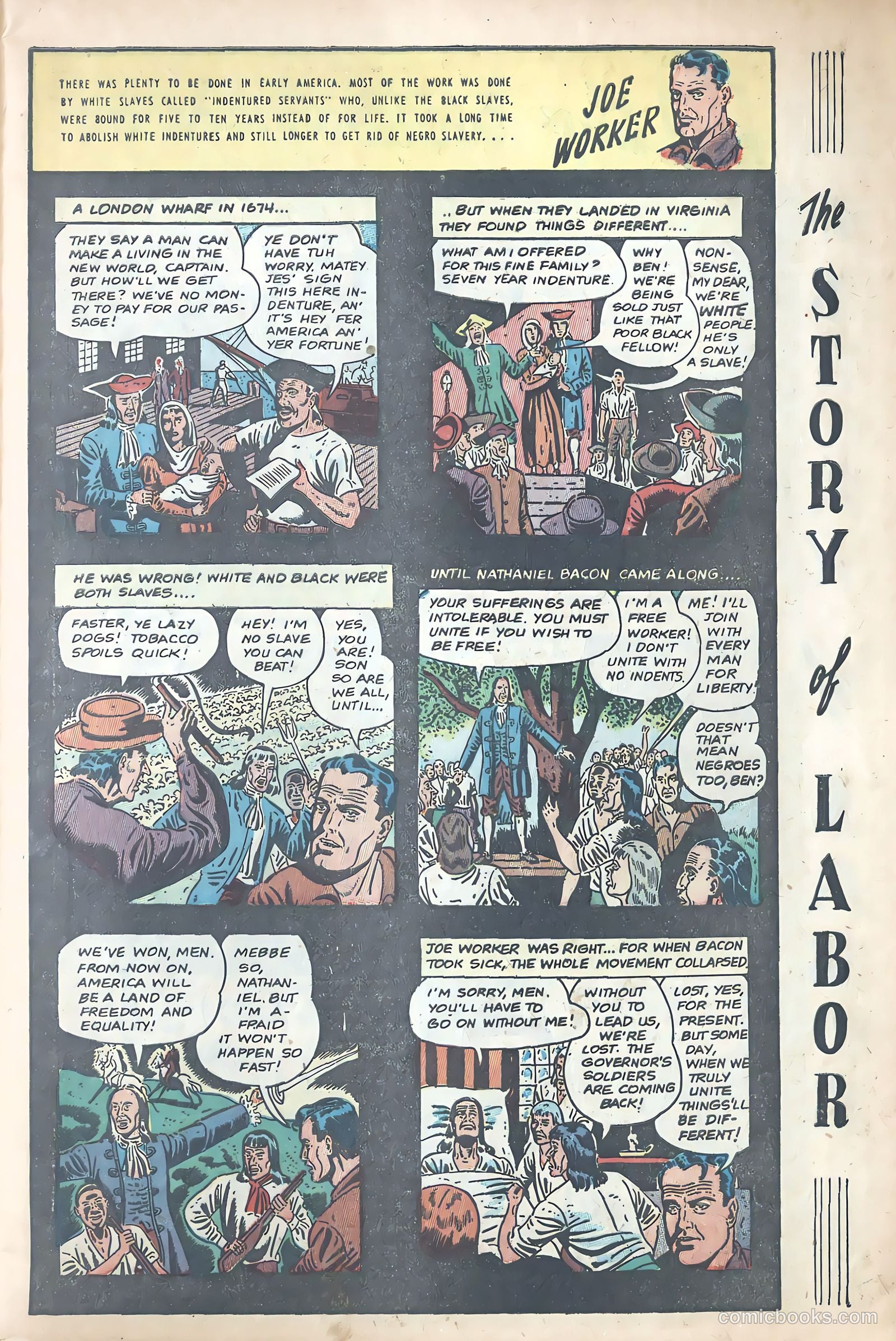Joe Worker and the Story of Labor #nn — page 5 of 47