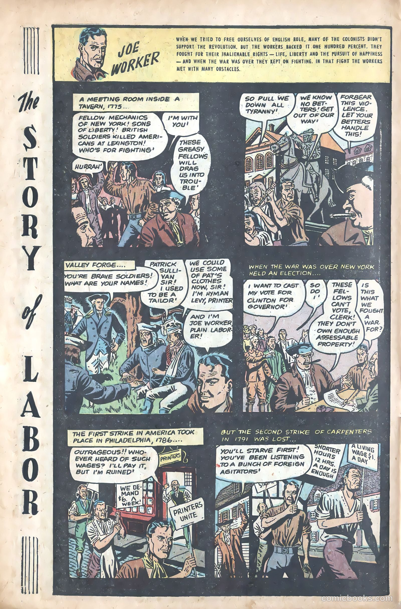Joe Worker and the Story of Labor #nn — page 6 of 47
