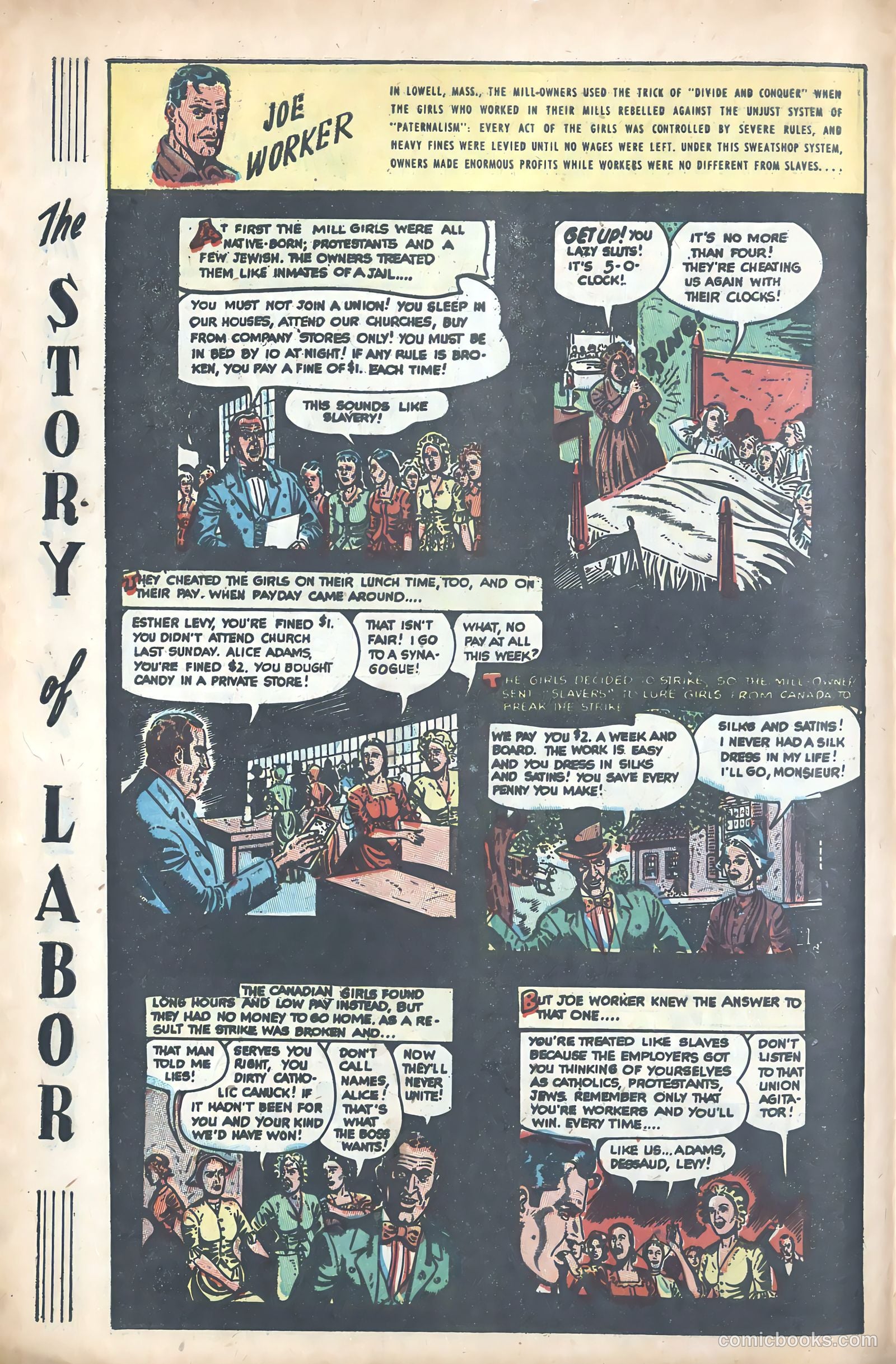 Joe Worker and the Story of Labor #nn — page 10 of 47