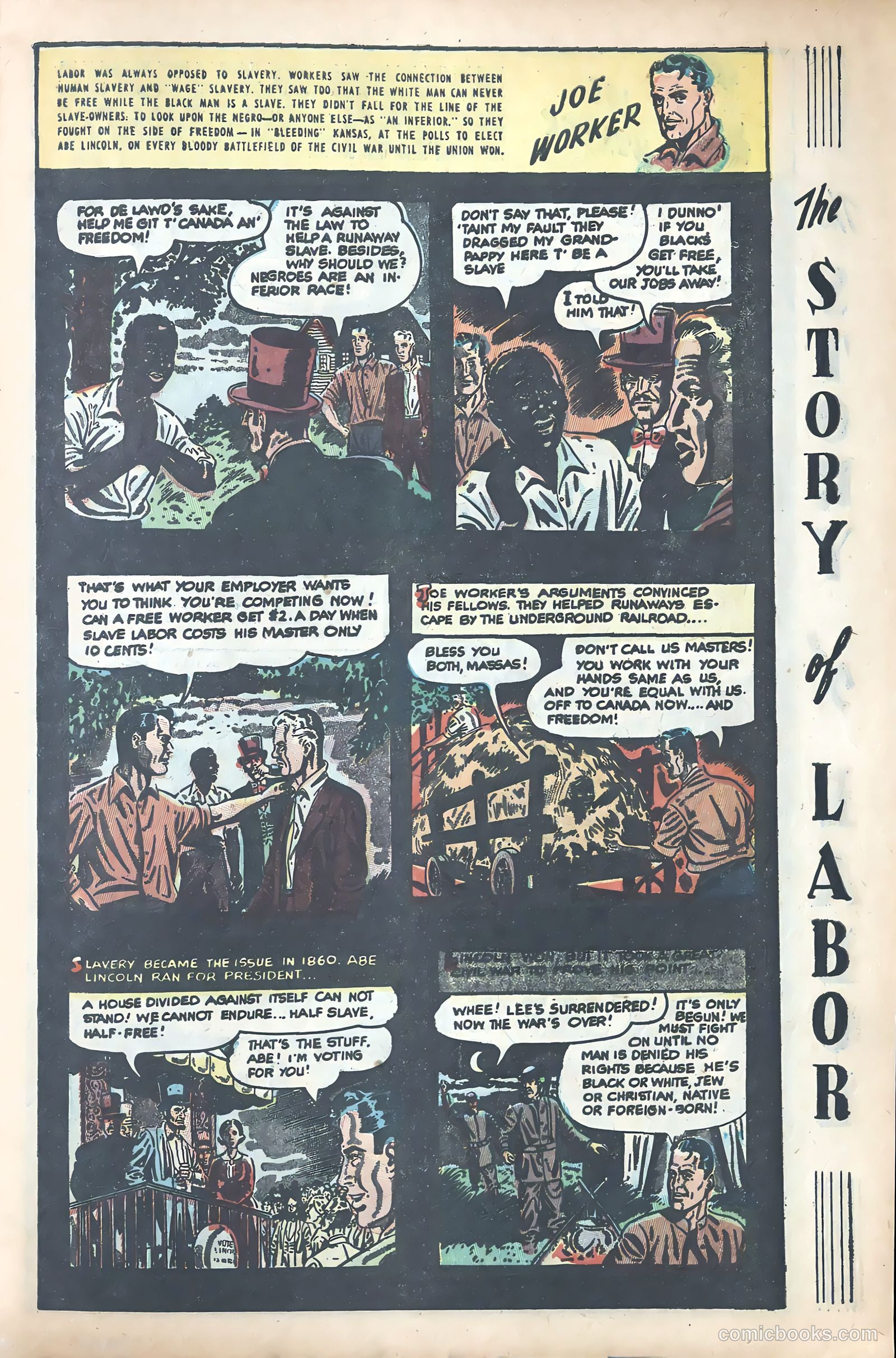 Joe Worker and the Story of Labor #nn — page 11 of 47